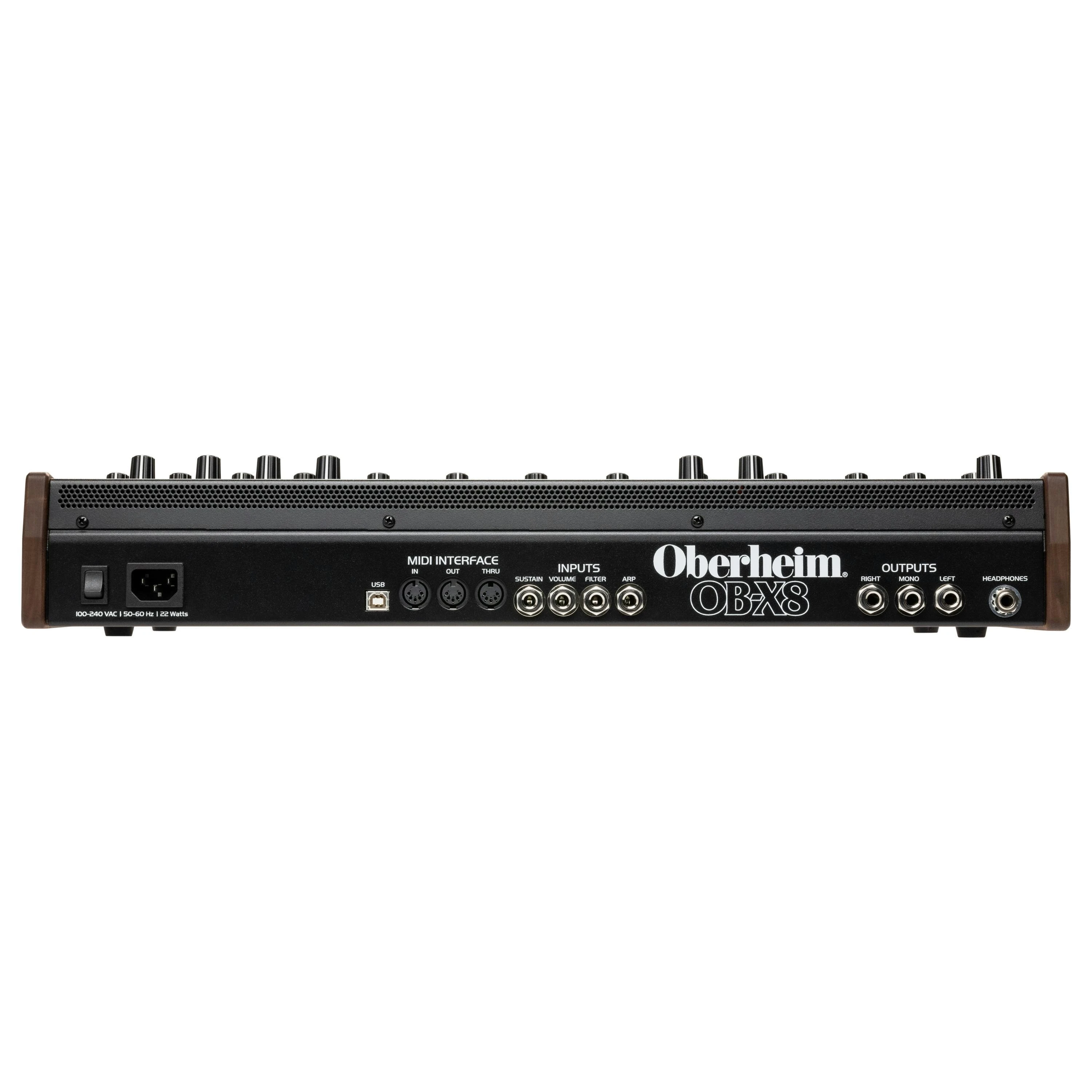 Oberheim OB-X8 Desktop Analogue Synthesizer Module - OB-3610-UK-Oberheim-OB-X8-Desktop-Module-Rear.jpg