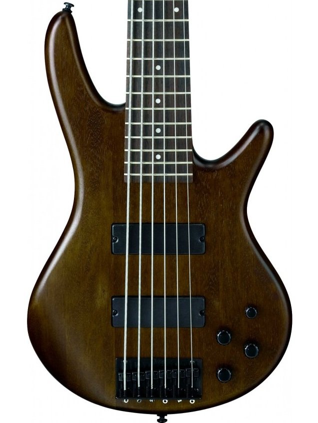 Ibanez GSR206B-WNF 6-String Bass Guitar in Walnut Flat - ibanez_gsr206b-wnf_walnut_flat_6_string_bass-hero-hero.jpg