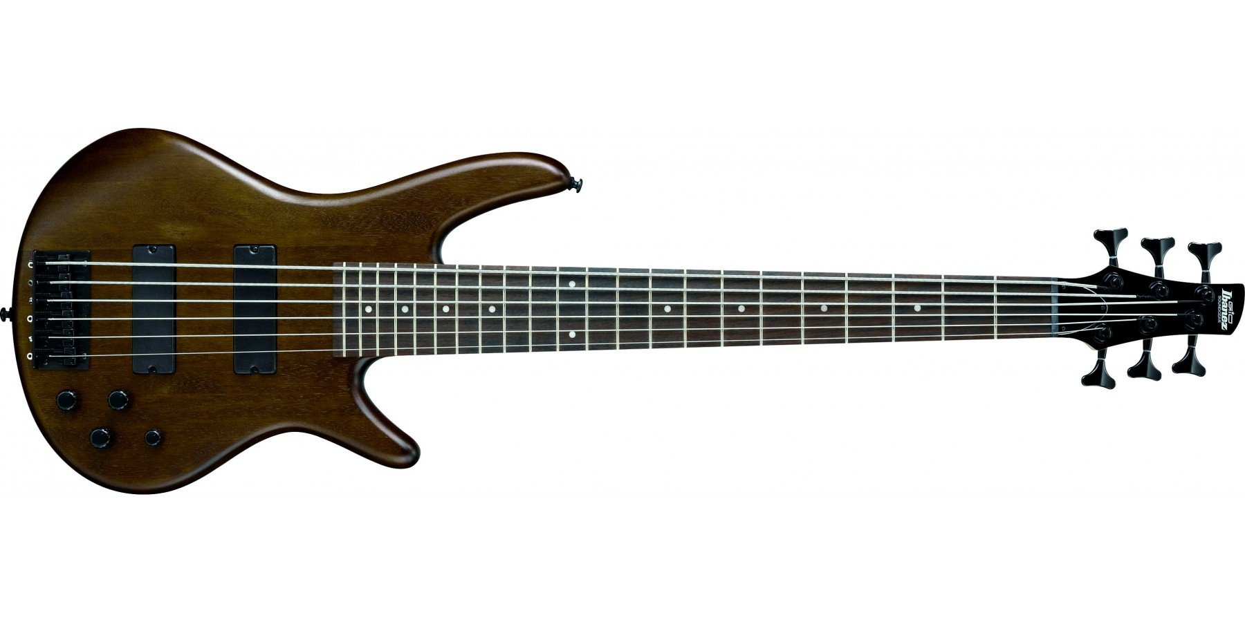 Ibanez GSR206B-WNF 6-String Bass Guitar in Walnut Flat - ibanez_gsr206b-wnf_walnut_flat_6_string_bass.jpg