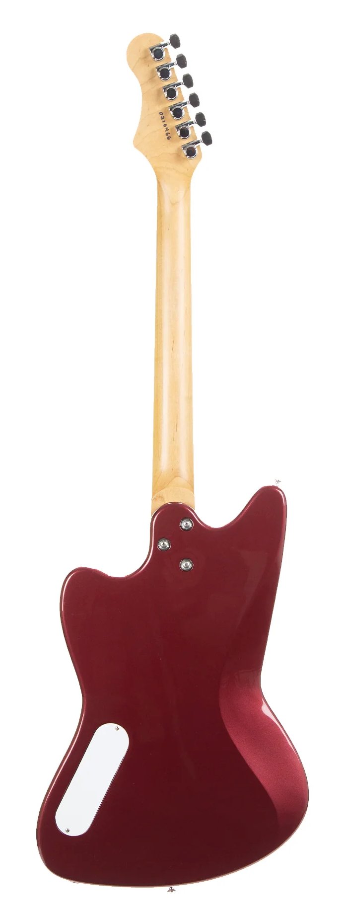 Harmony Standard Silhouette Electric Guitar in Burgundy with