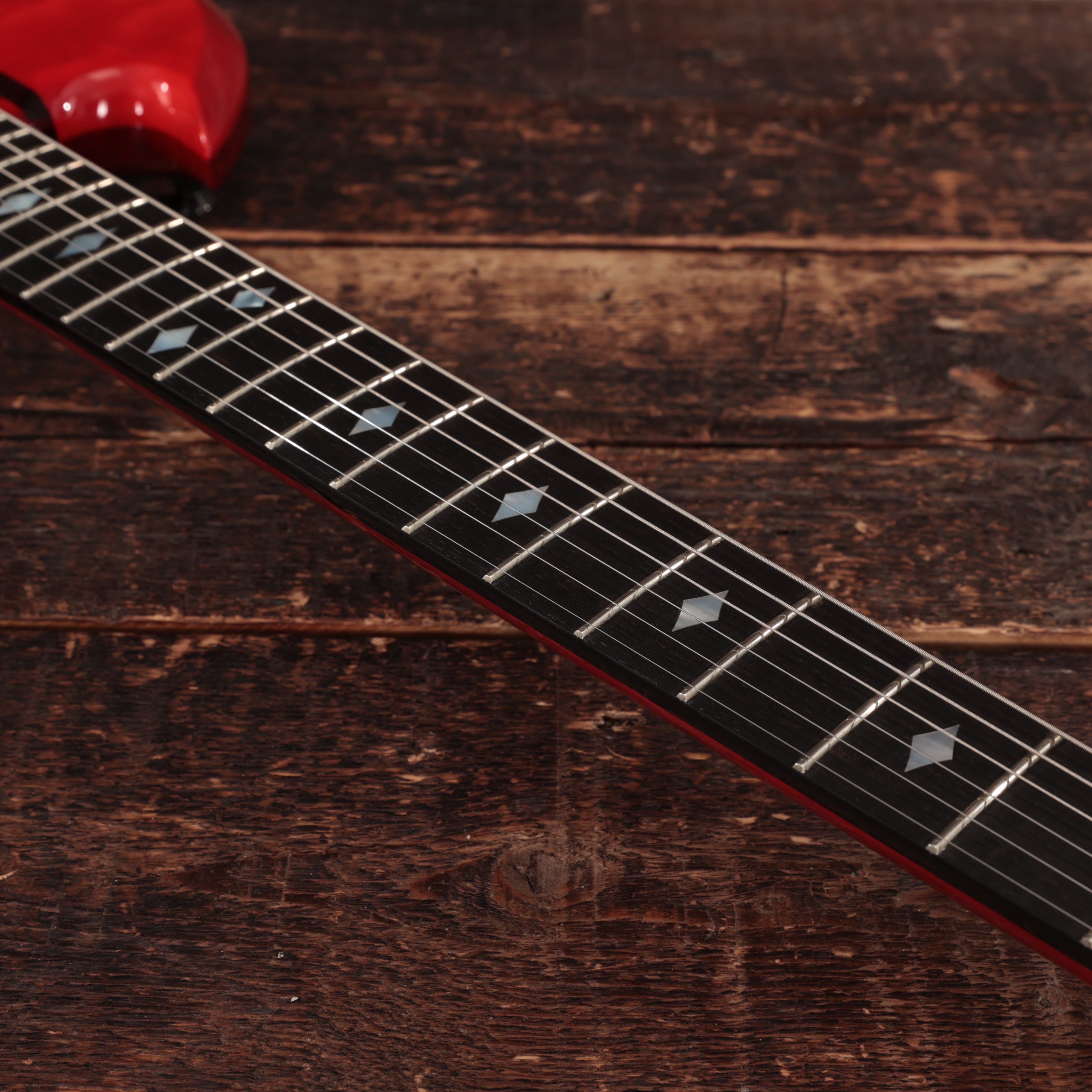 BC Rich USA Mockingbird SL Electric Guitar in Trans Red - 23022 (10).JPG