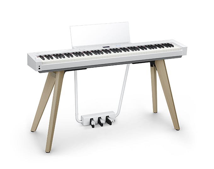 Casio PX-S7000 88 Key Digital Piano in White - 536780-PX-S7000WE_R_stand_aspect.jpg