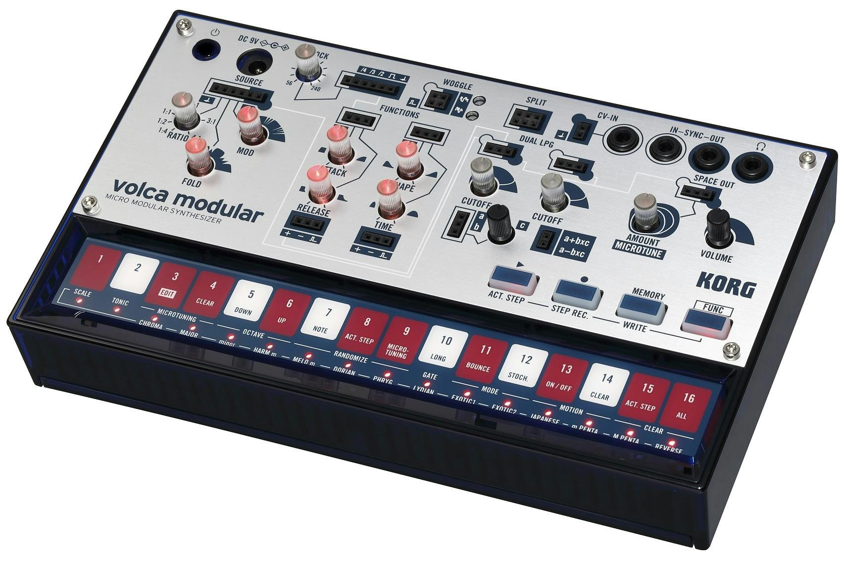 Korg Volca Modular Micro Modular Desktop Synthesizer - 314061-volcaModular_slant.jpg
