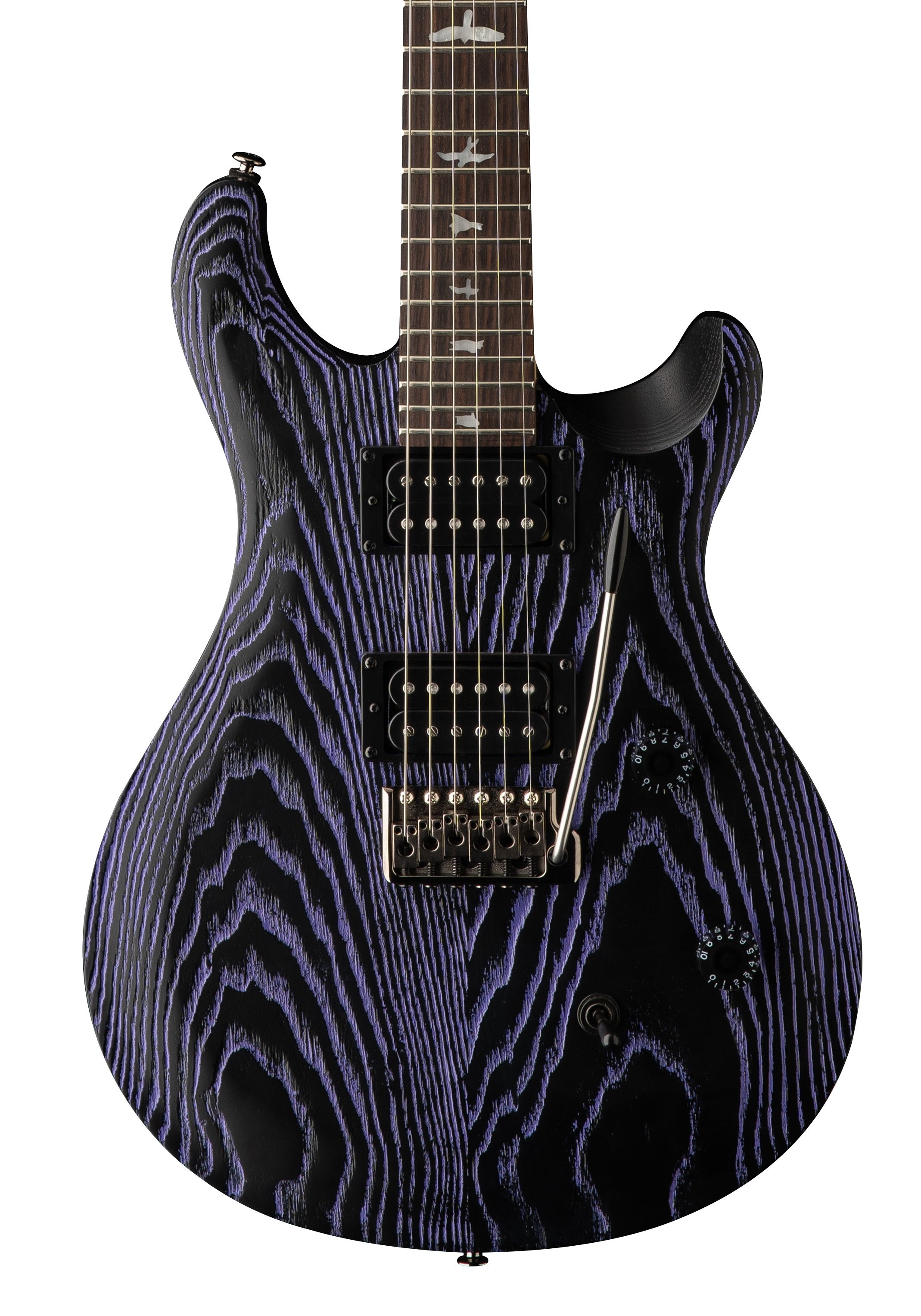 PRS SE Sandblasted CE 24 Electric Guitar in Purple - SE Swamp Ash CE 24 Standard Sandblasted Sandblasted Purple-hero.jpg