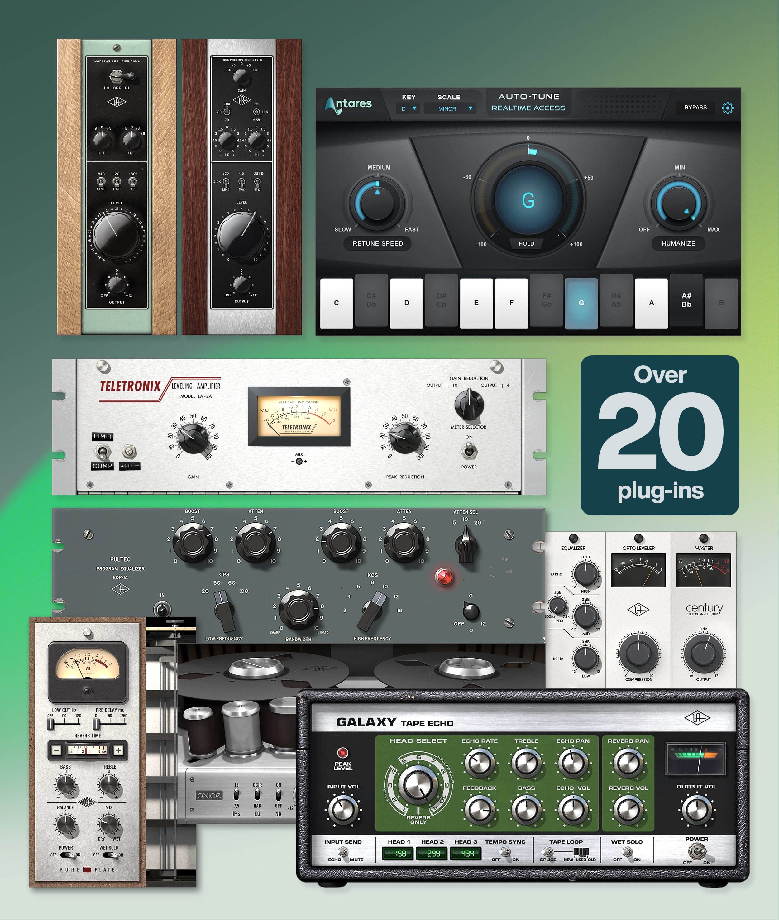 Universal Audio UAD Apollo x16D Essential Edition - essentials+_GUI-collage.jpg
