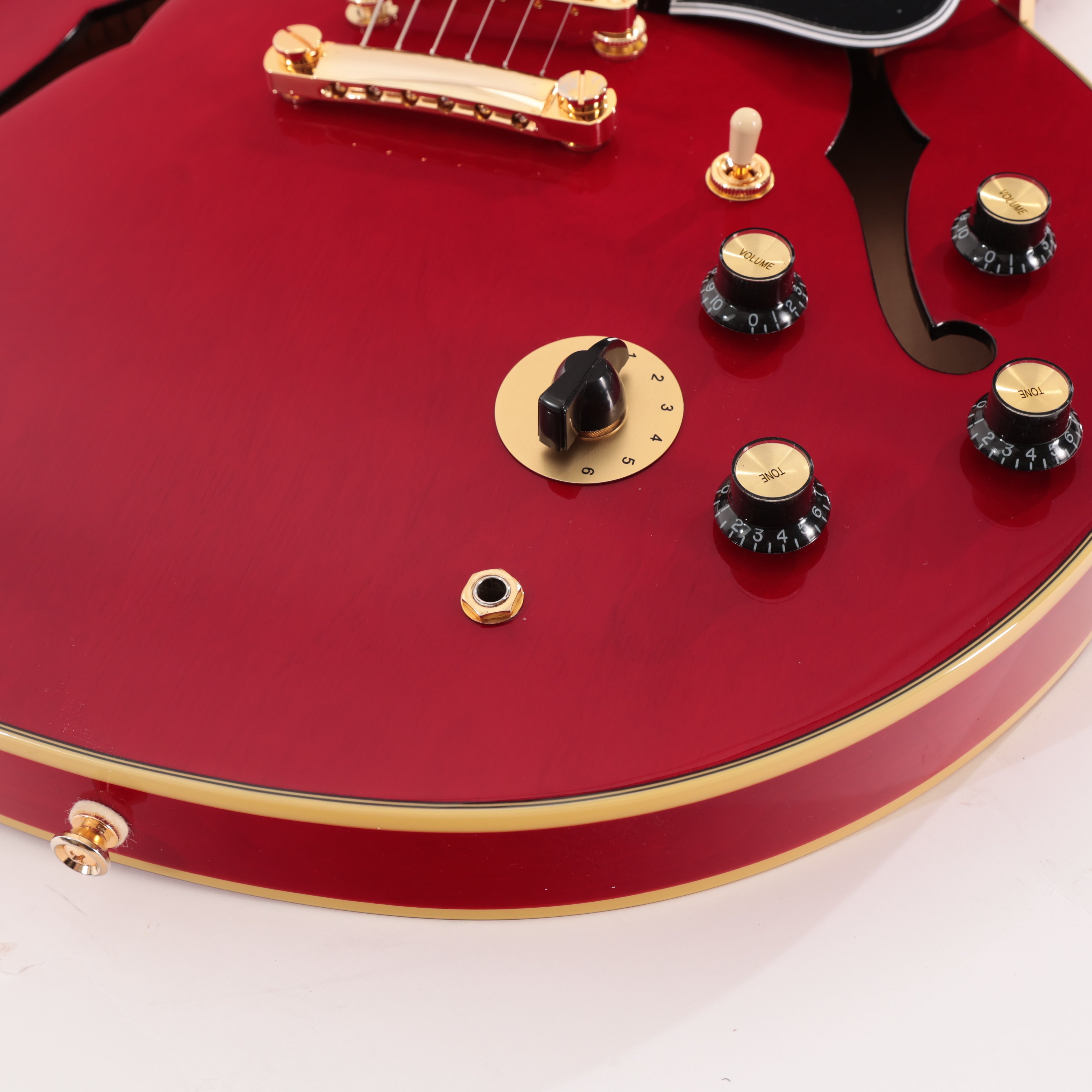 Epiphone ES-345, Varitone, Stop Tail in Cherry With Gigbag - EI-345VCHNH3 (6).jpg