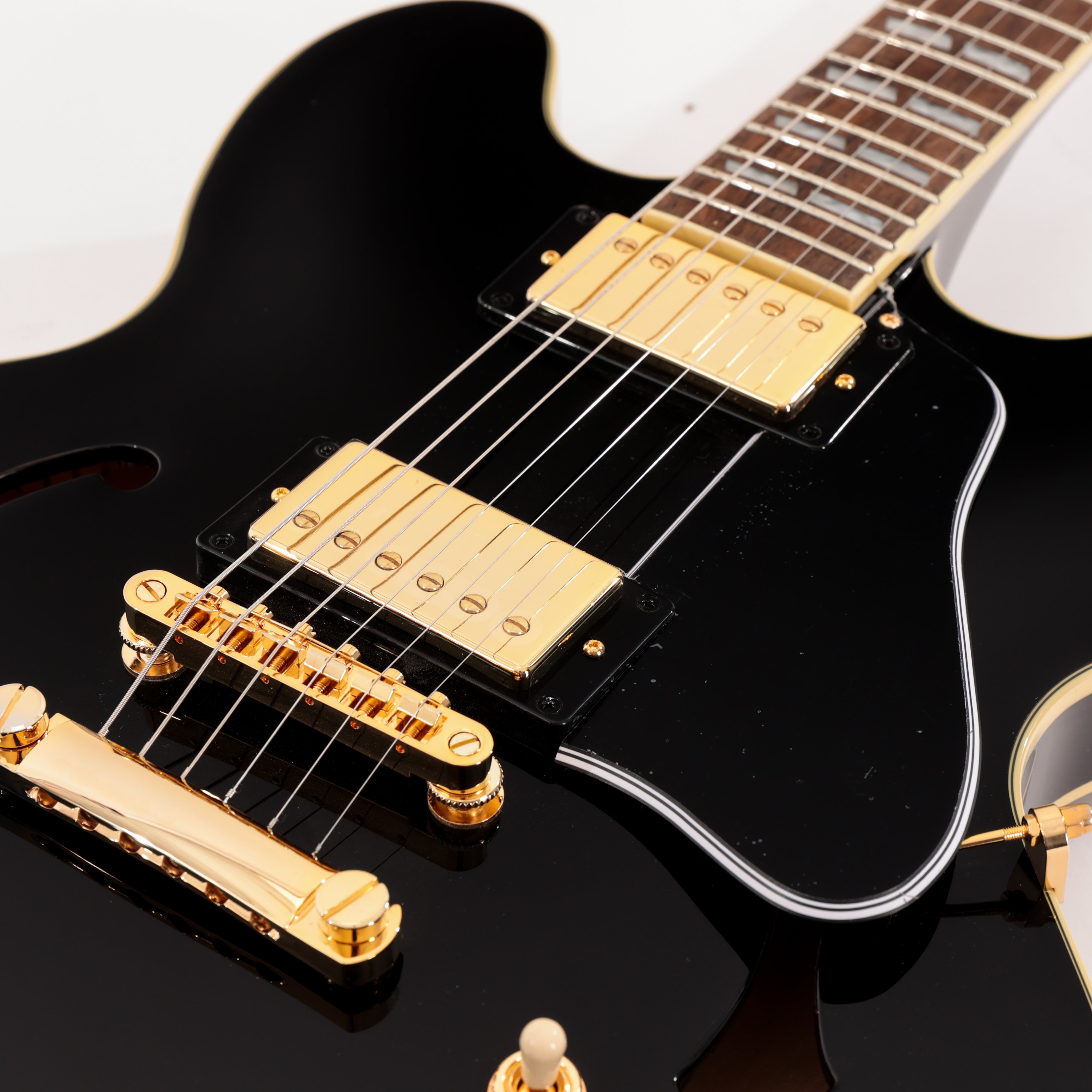 Epiphone Inspired by Gibson ES-345 Semi-Hollow Electric Guitar in Ebony - EI-345VEBNH3 (6).jpg