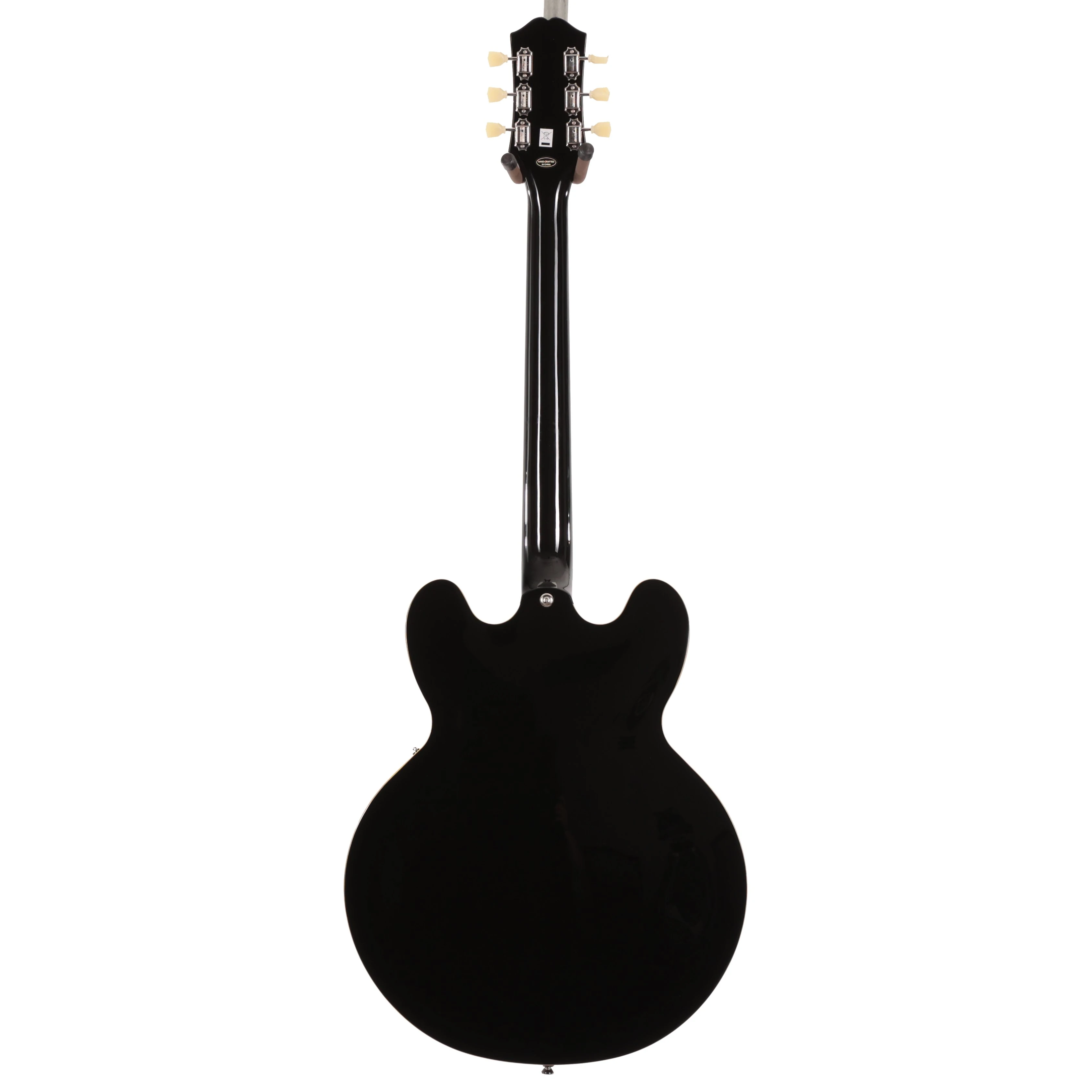 Epiphone Inspired by Gibson ES-335 Semi-Hollow Electric Guitar in Ebony - EI-335EBNH3 (3).jpg