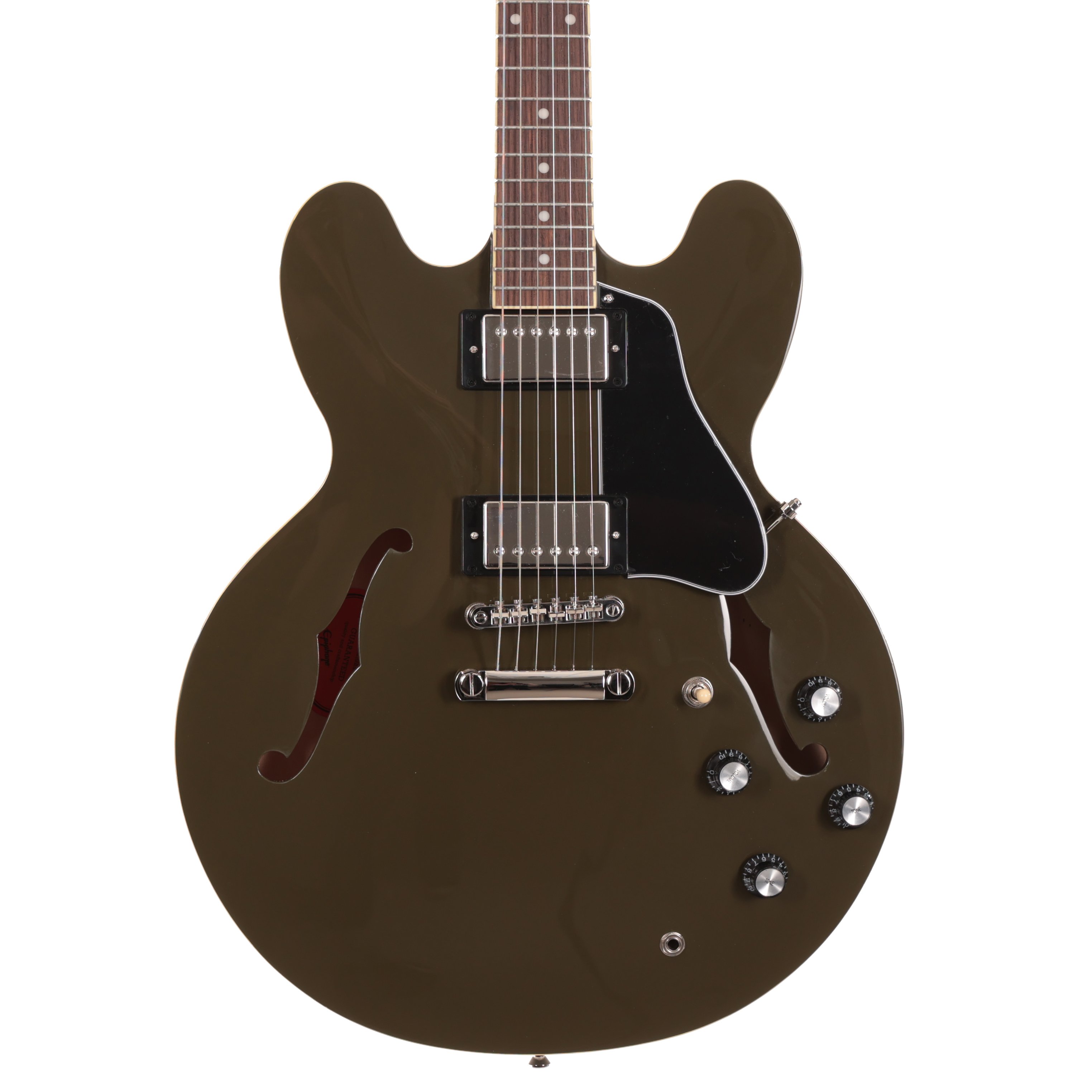 Epiphone ES-335 in Olive Drab With Gigbag - EI-335ODNH3 (2).jpg