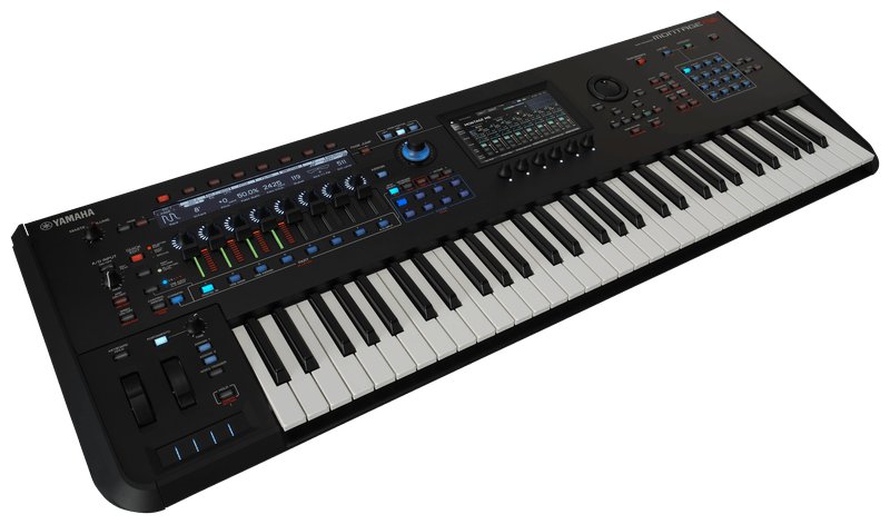Yamaha MONTAGE M6 Synthesizer - CMONTAGEM6-Yamaha-MONTAGE-M6-Synthesizer-Left.jpg