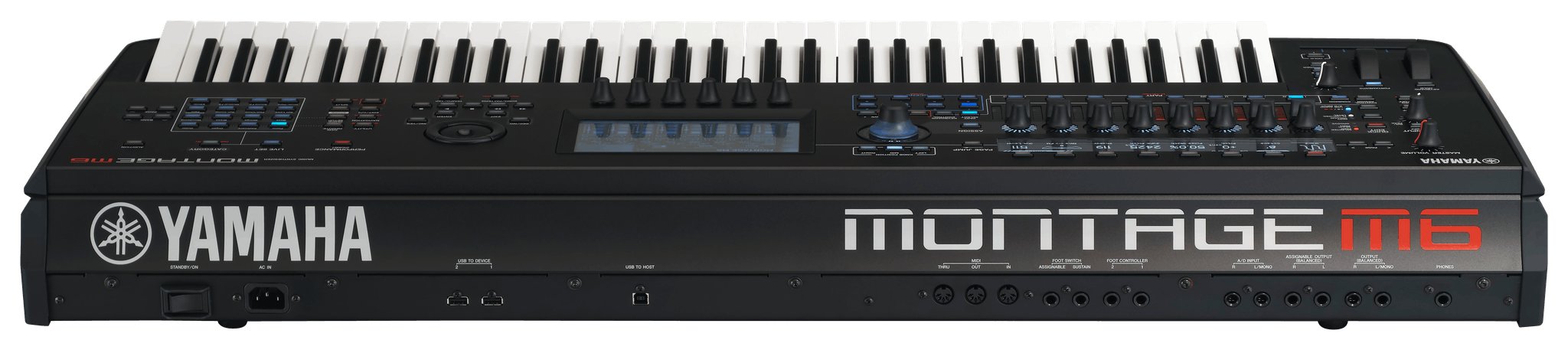 Yamaha MONTAGE M6 Synthesizer - CMONTAGEM6-Yamaha-MONTAGE-M6-Synthesizer-Back-Angle.jpg