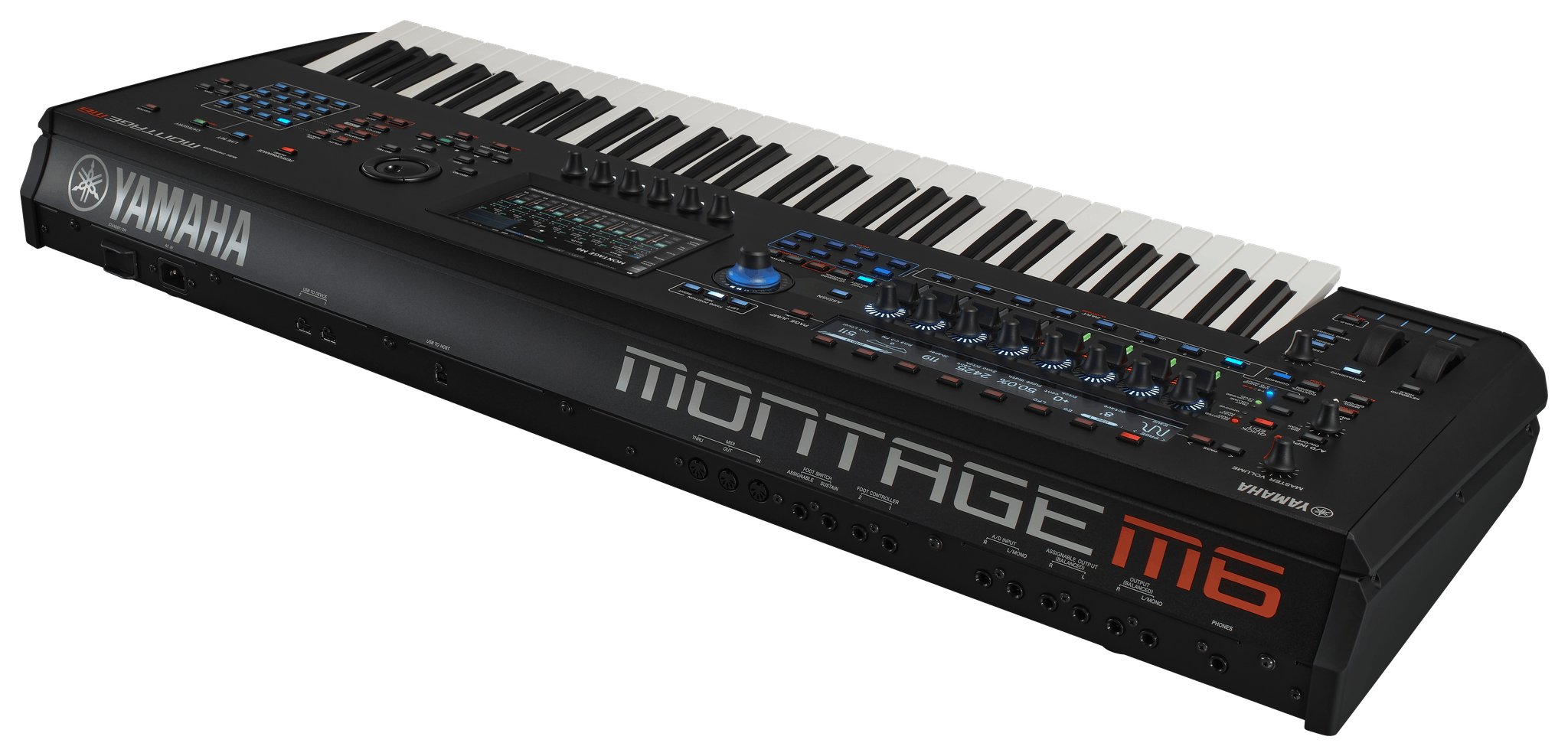Yamaha MONTAGE M6 Synthesizer - CMONTAGEM6-Yamaha-MONTAGE-M6-Synthesizer-Back-Right.jpg