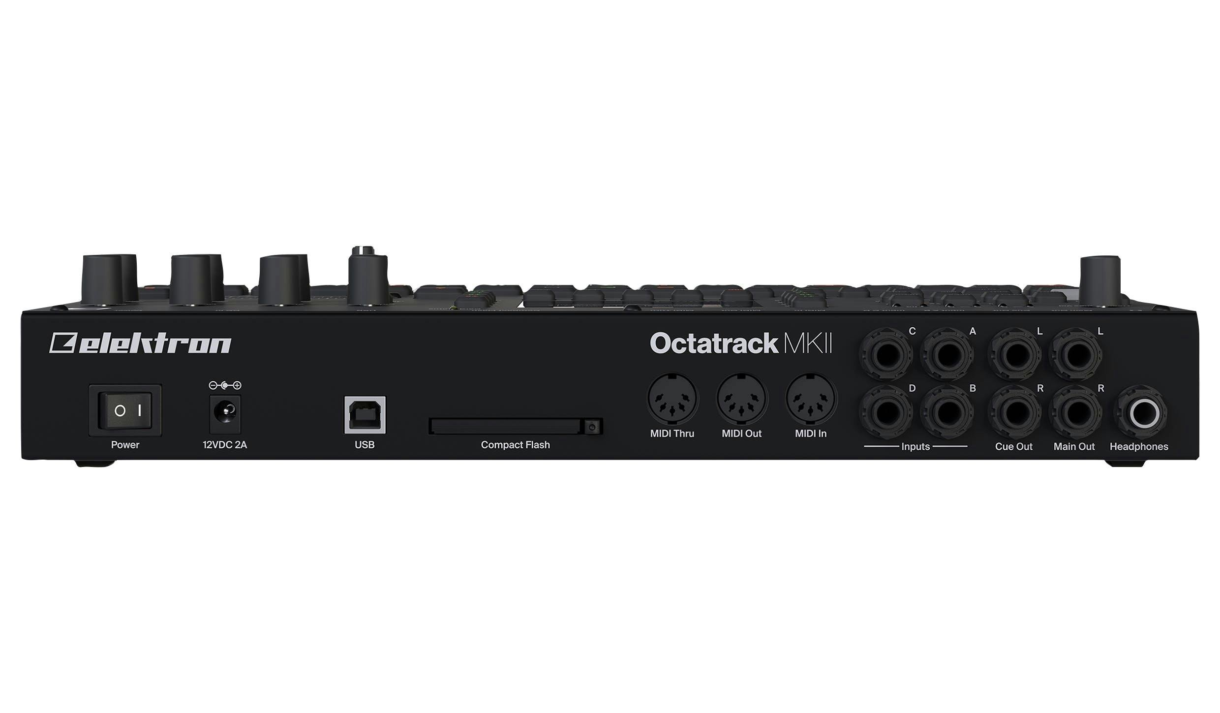 Elektron octatrack mk2 エレクトロン Elektron Octatrack MkII in Black - Andertons Music Co.