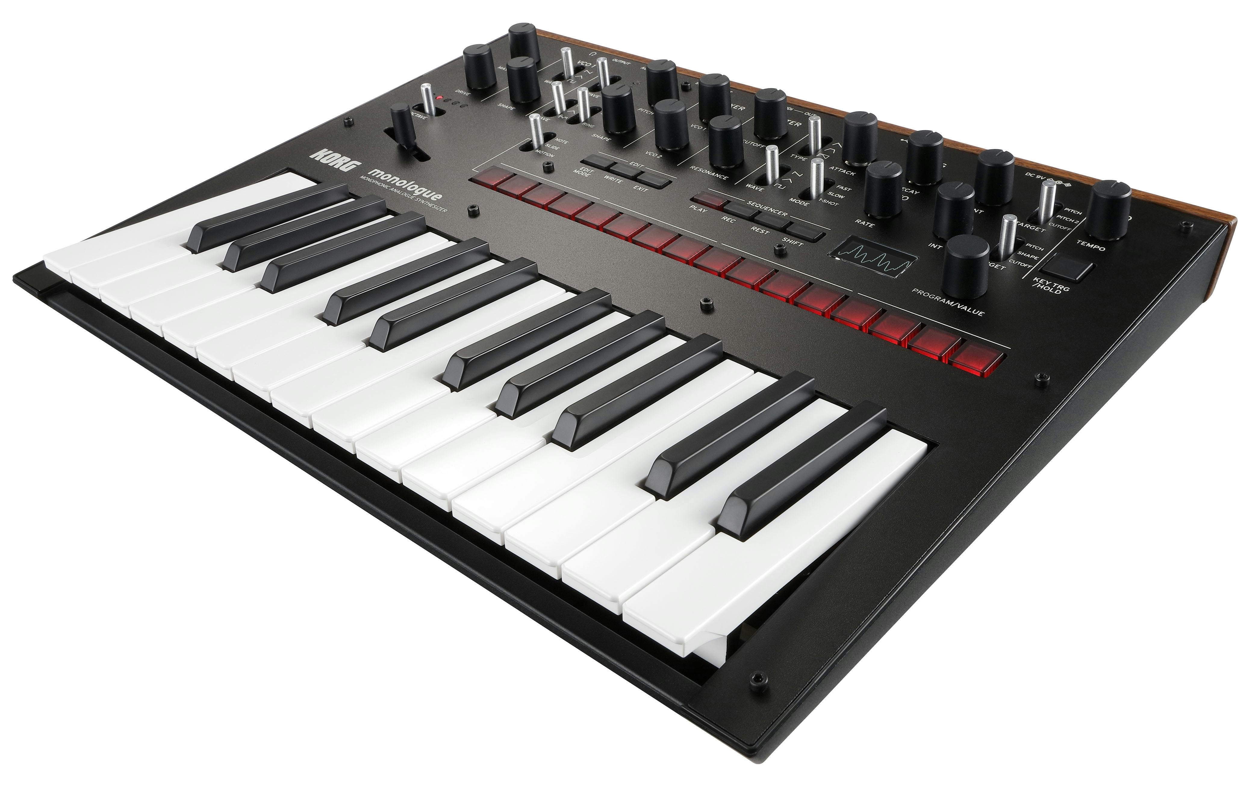 Korg Monologue Monophonic Analogue Synthesizer In Black - 125239-6_monologue-BK_slantjpegh.jpg