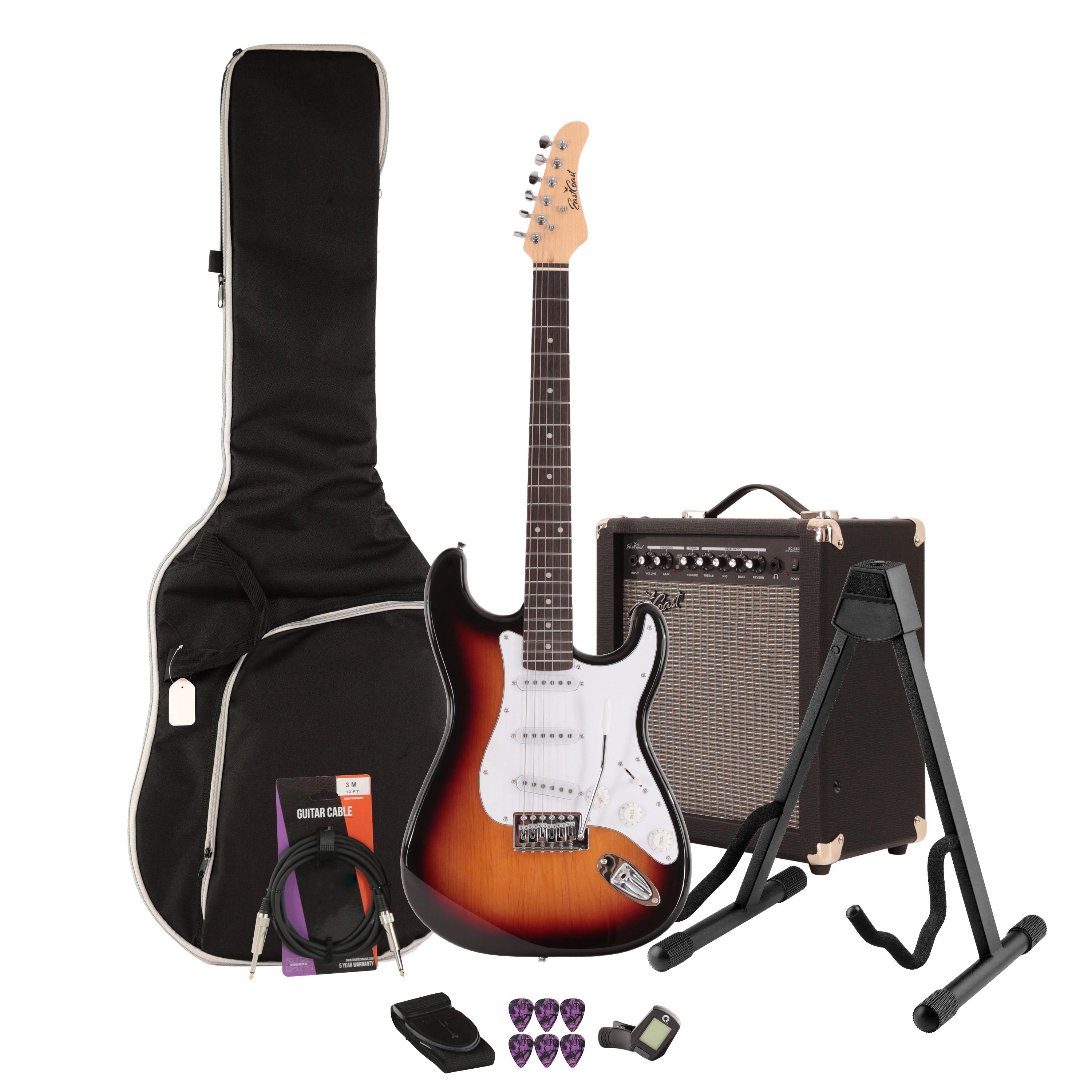 EastCoast ST1 Electric Guitar Starter Pack In Three Tone Sunburst with 35W Amp & Accessories - _BUN-EC-ST1-3TS30.jpg