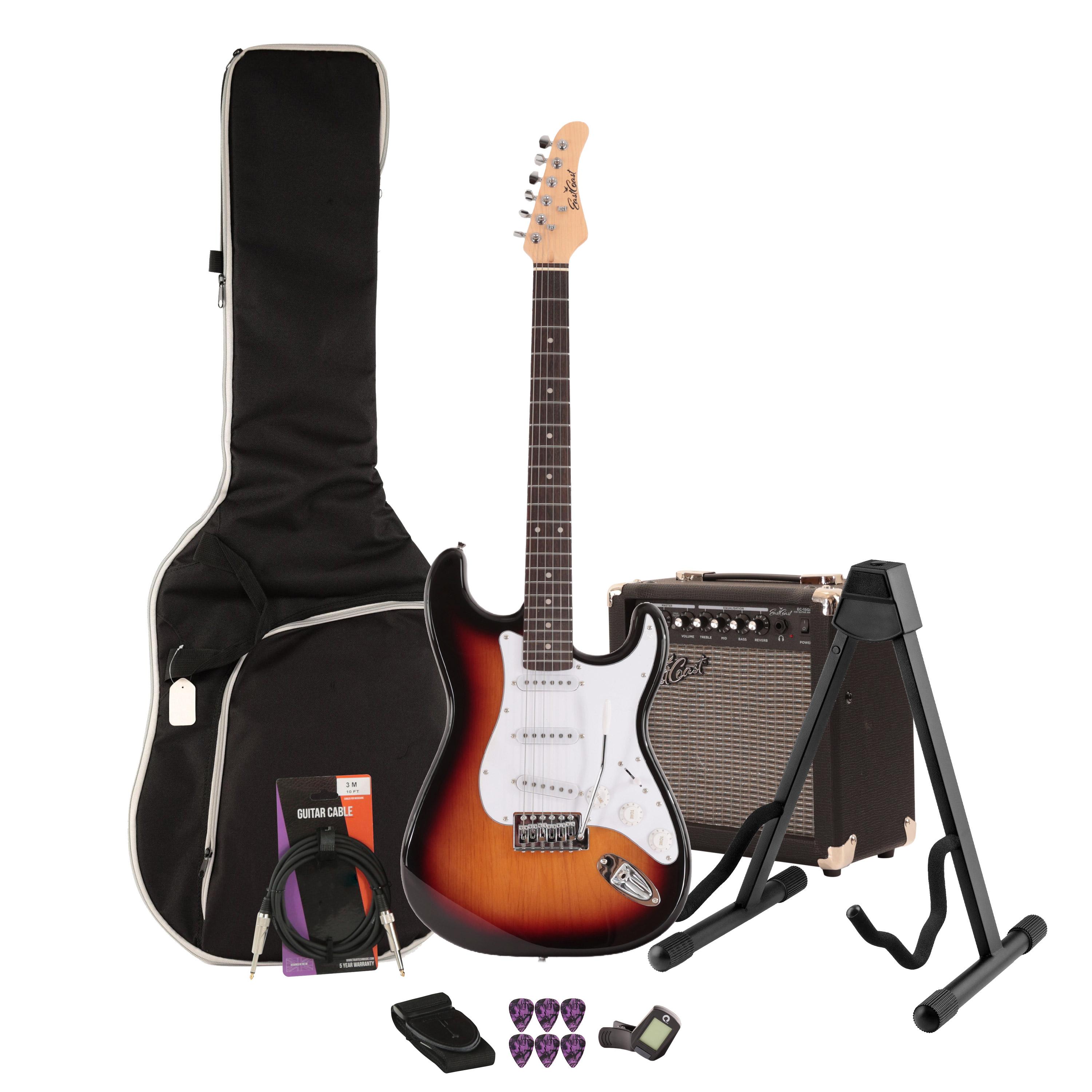 EastCoast ST1 Electric Guitar Starter Pack In Three Tone Sunburst with 15W Amp & Accessories - _BUN-EC-ST1-3TS.jpg