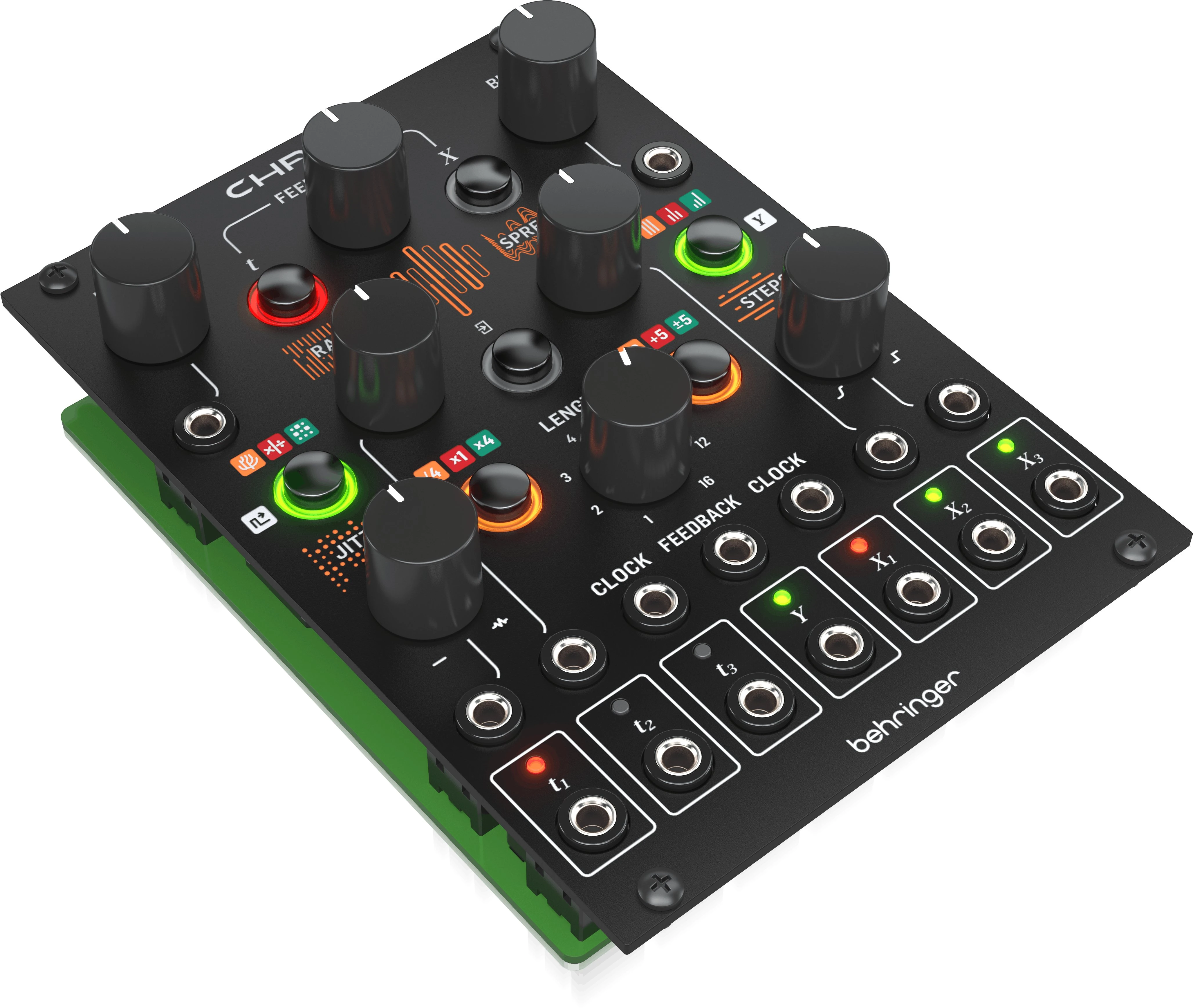 Behringer Chaos Analogue Random Sampler Eurorack Module - 0720-ACM86-001-Behringer_Chaos_Eurorack_Module_Left.jpg