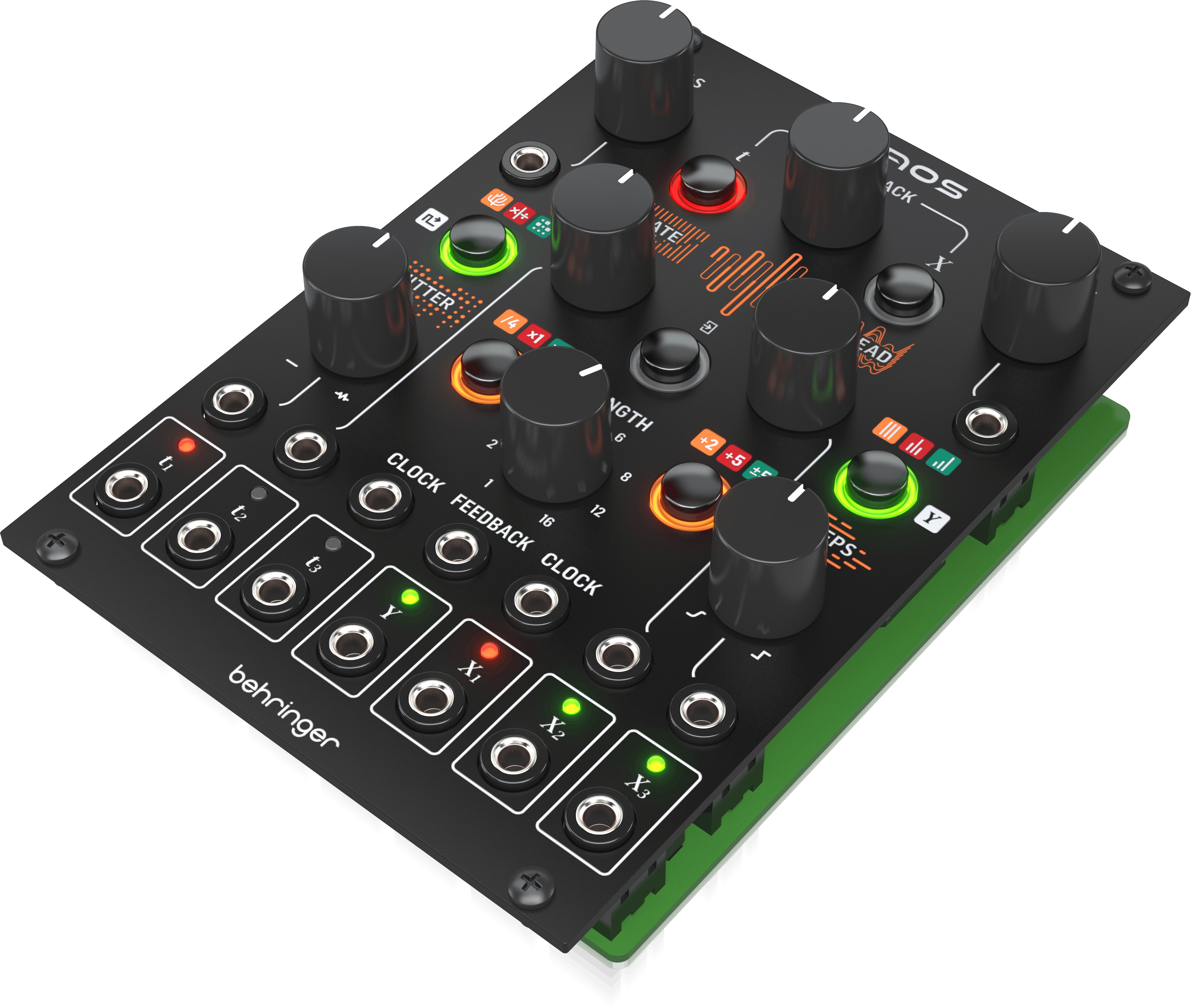 Behringer CHAOS ユーロラック Eurorack Behringer Chaos Analogue Random Sampler Eurorack Module - Andertons