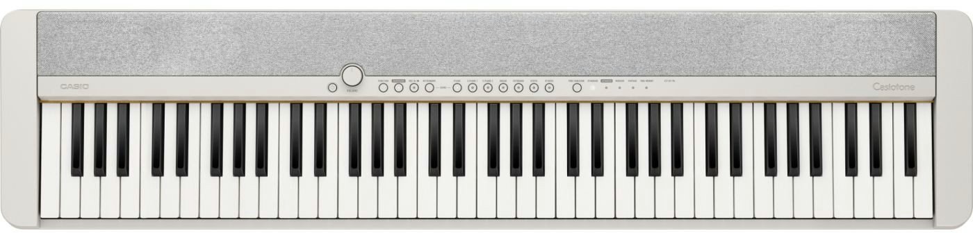 Casio CT-S1 76 in White Bundle with Stand & Headphones - BUN-CT-S176WH-01 - Keyboard.jpg