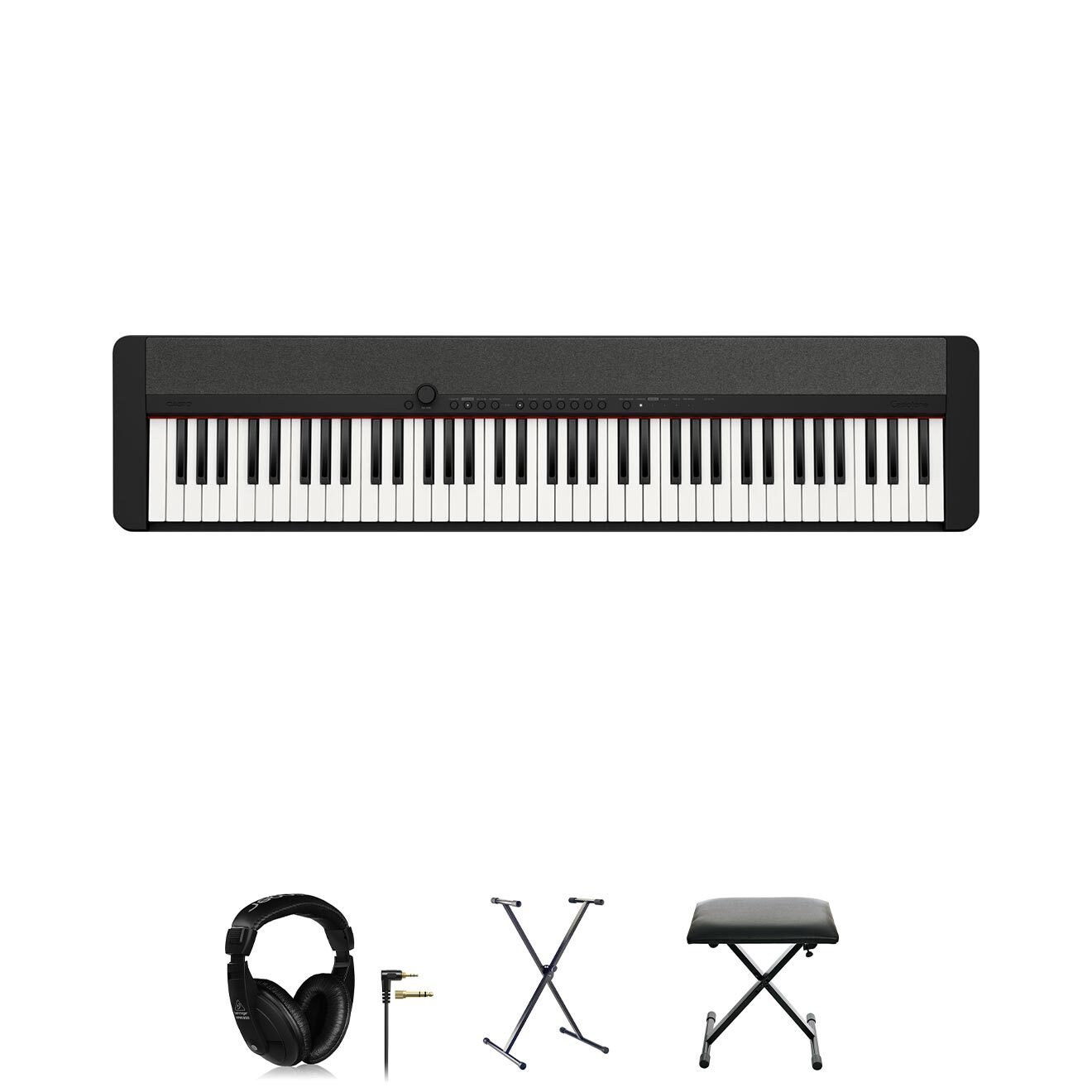 Casio CT-S1 76 in Black Bundle with Stand, stool & Headphones - BUN-CT-S176BK-03.jpg