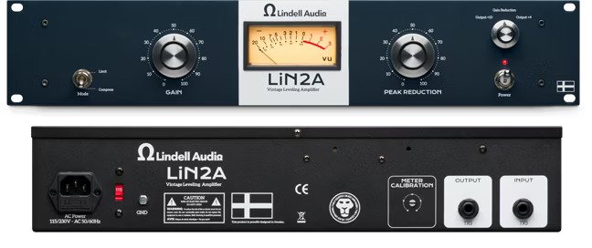 Lindell Audio LIN2A Vintage 2A style audio leveler 19 Inch Rack Gear - LiN2A_specs.jpg