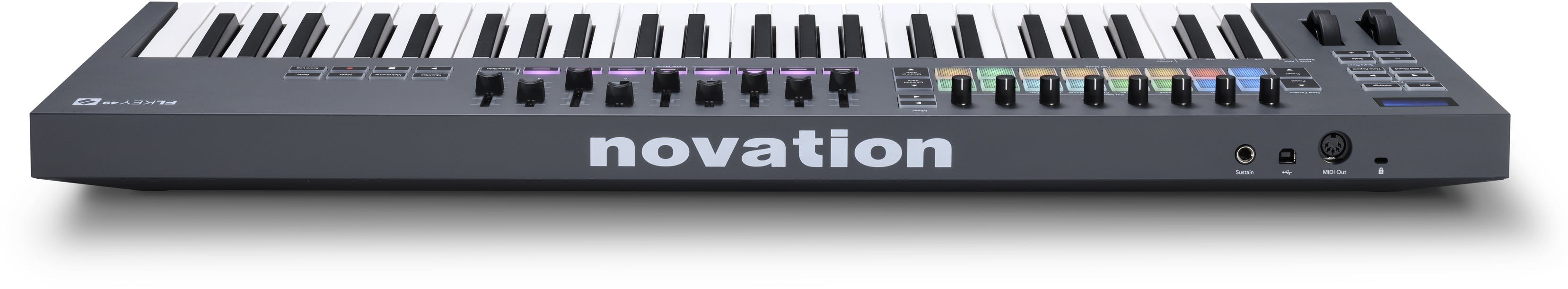 Novation FLkey 49 - Dedicated FL Studio Controller Keyboard - NOVFLK49MK1-FLKEY-49_Rear.jpg