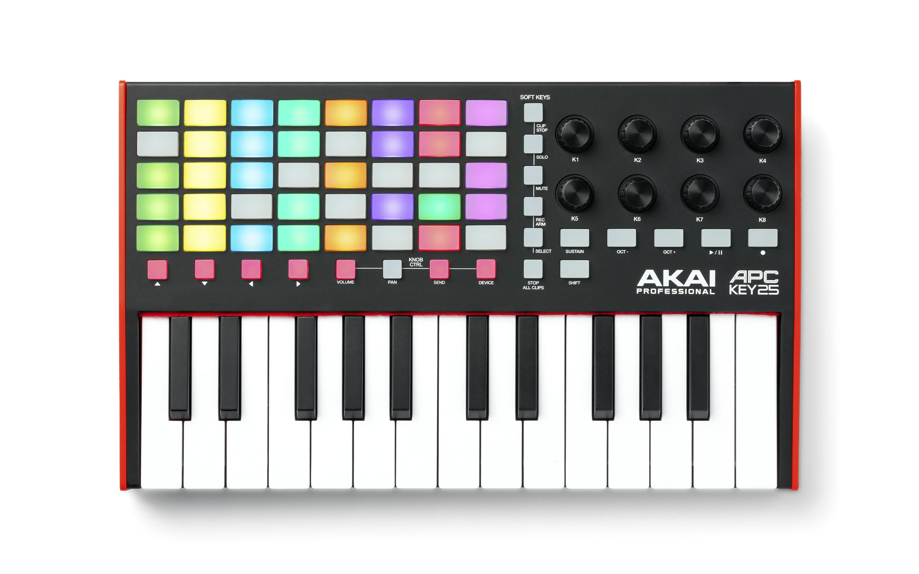 Akai APC Key 25 MKII MIDI Keyboard & Controller - APCKEY25MK2-APCKey25-II_ortho_web.jpg