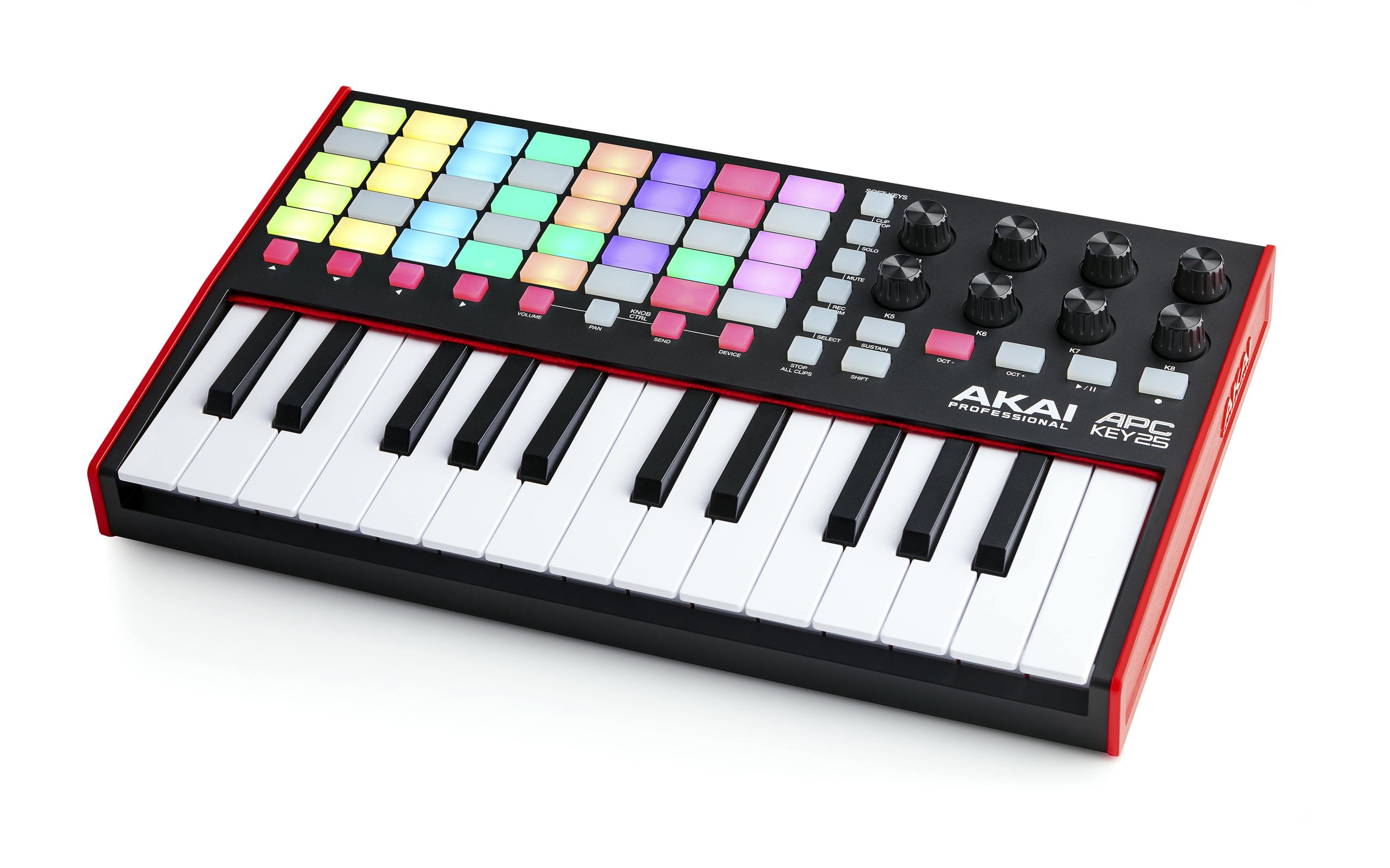 Akai APC Key 25 MKII MIDI Keyboard & Controller - APCKEY25MK2-APCKey25-II_angle_left_web.jpg