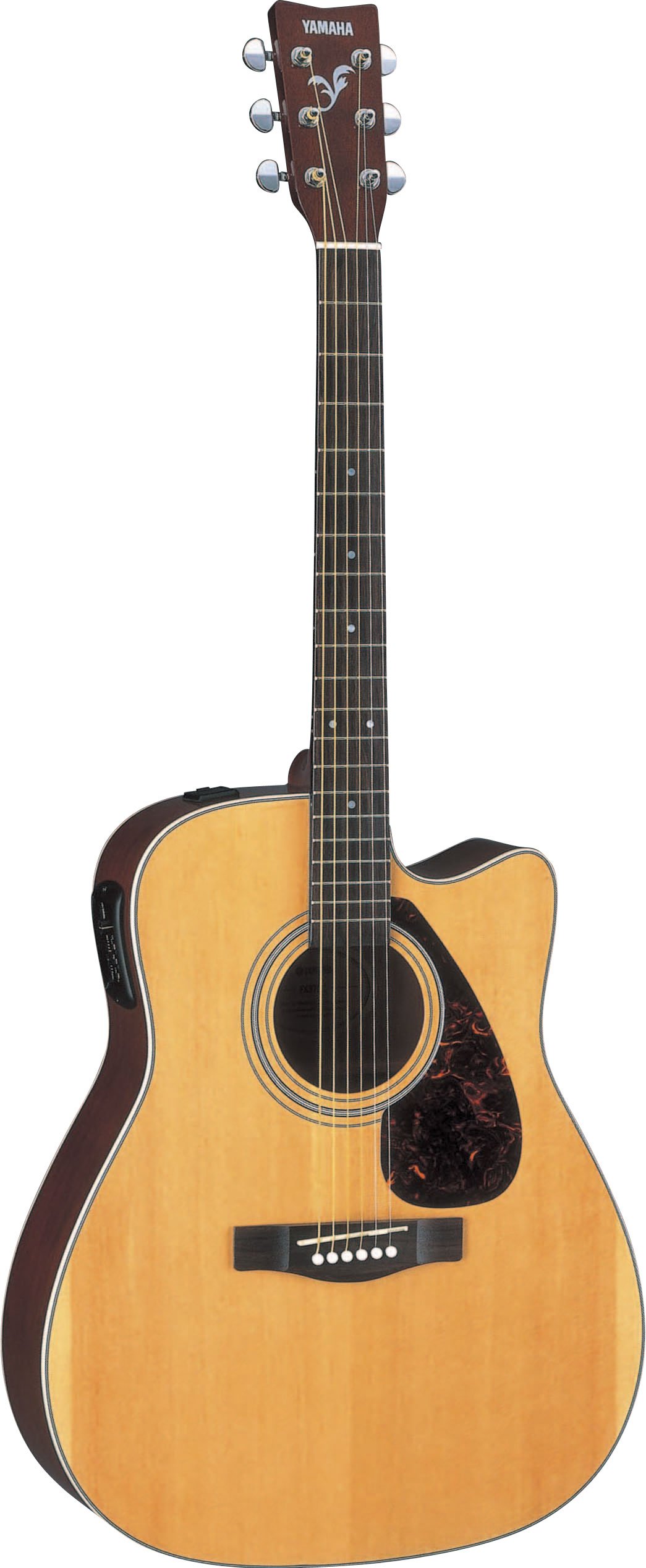 Yamaha FX370C Cutaway Electro-Acoustic Guitar in Natural - Yamaha GFX370C full.jpg