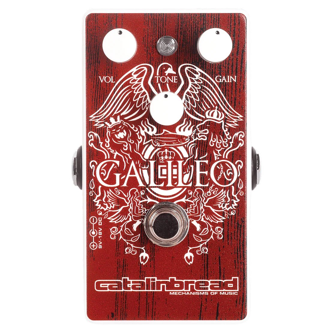 Catalinbread Galileo 2.0 Drive Pedal Limited red Edition - Galileo-Red front.jpg