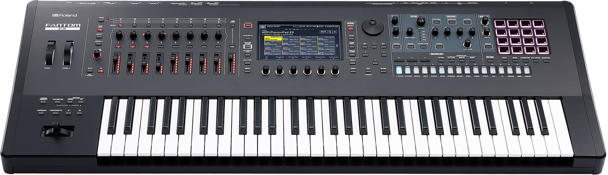 Roland Fantom-6 EX 61 Key Workstation - Andertons Music Co.