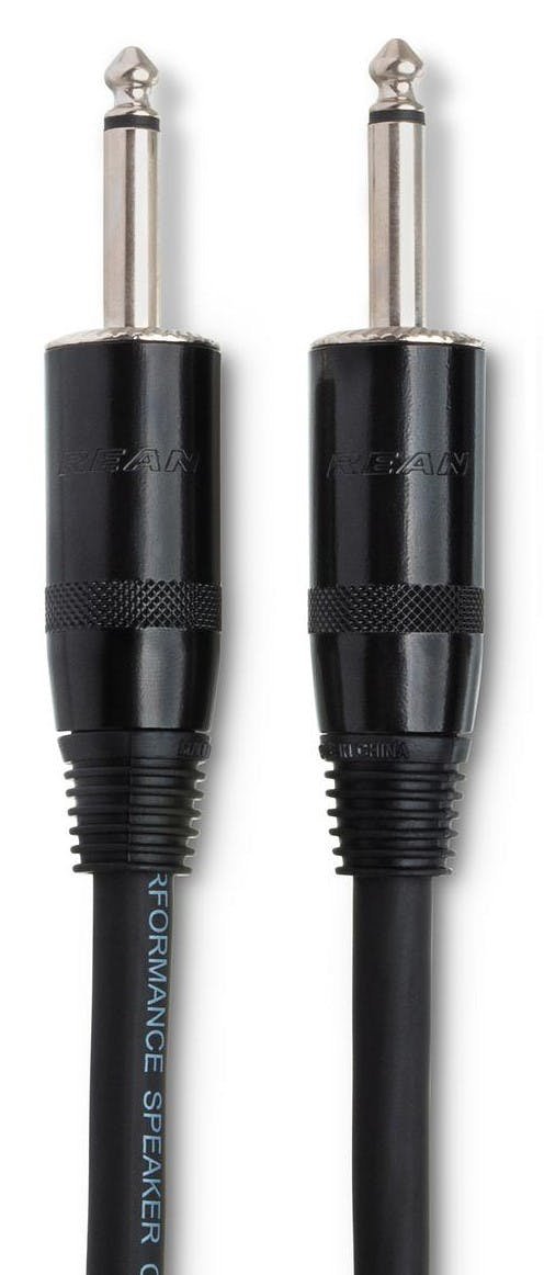 Hosa SKJ-400 Pro Speaker Cable, REAN 1/4 in TS to Same, 5 ft / 1.5M - SKJ-405-SKJ-400-Connector.jpg