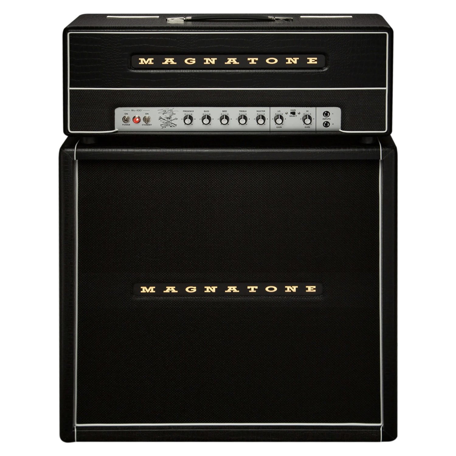 Magnatone Slash Signature 100 watt head and 412 Cab Blackout Edition Bundle - Magnatone-Slash-Bundle-Image.jpg