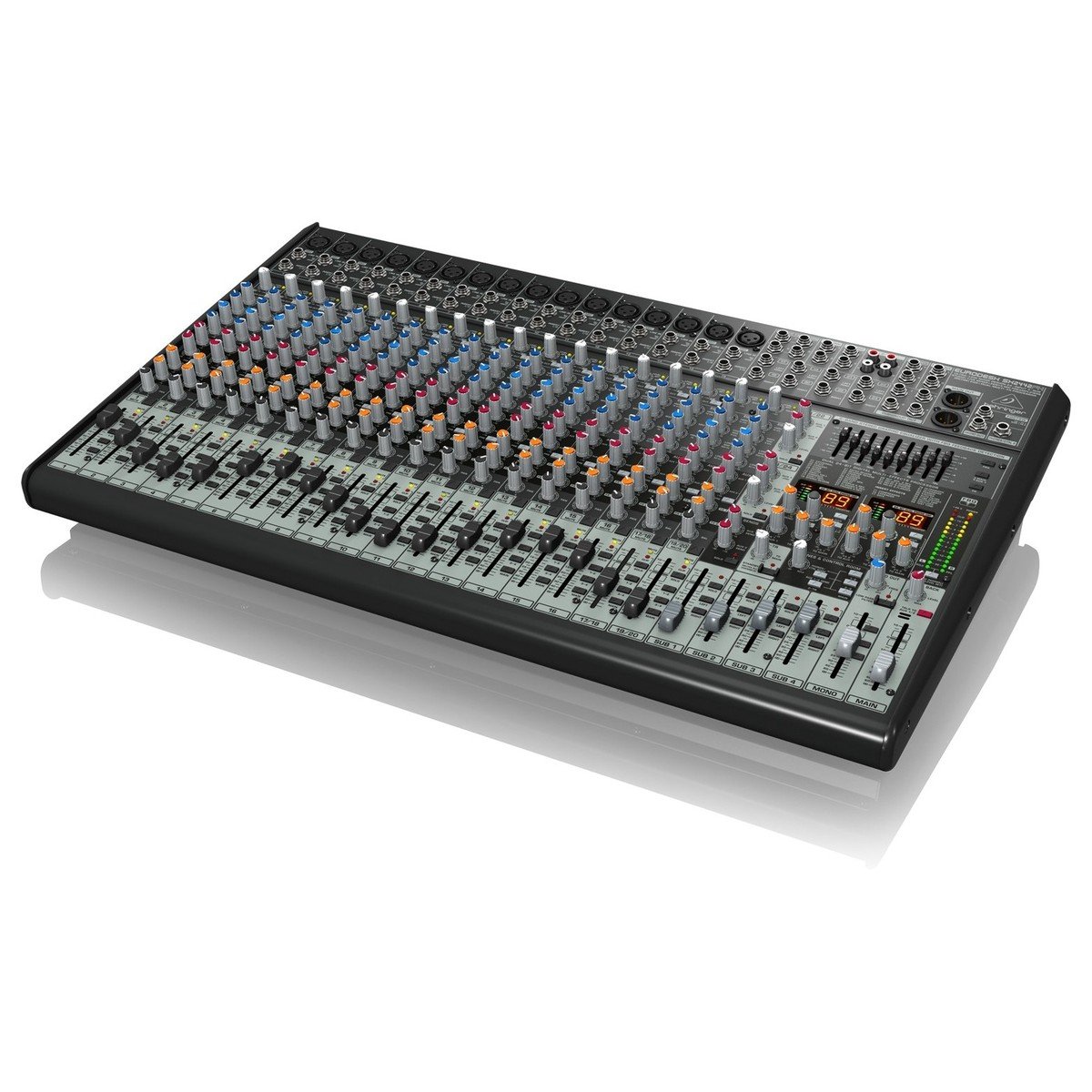 BEHRINGER EURODESK SX2442FX アナログミキサー Behringer Eurodesk SX2442FX 24 Channel Analog Mixer - Andertons