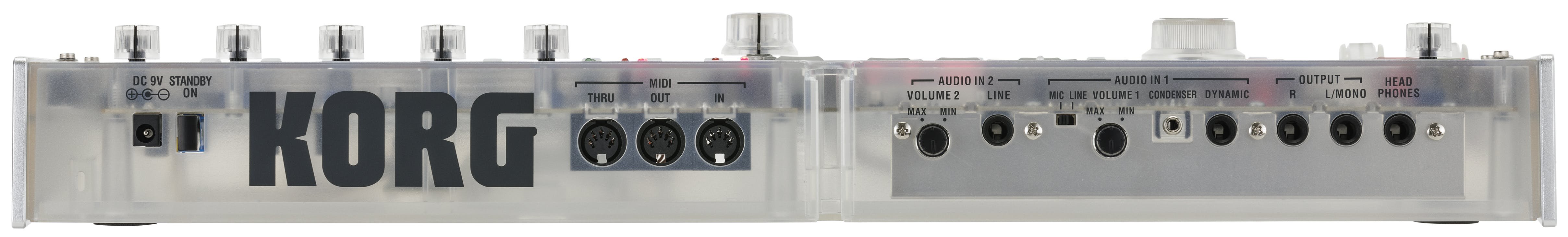 Korg microKORG Synthesizer with Vocoder - MICROKORG-CR-MicroKORG-Crystal-Rear.jpg