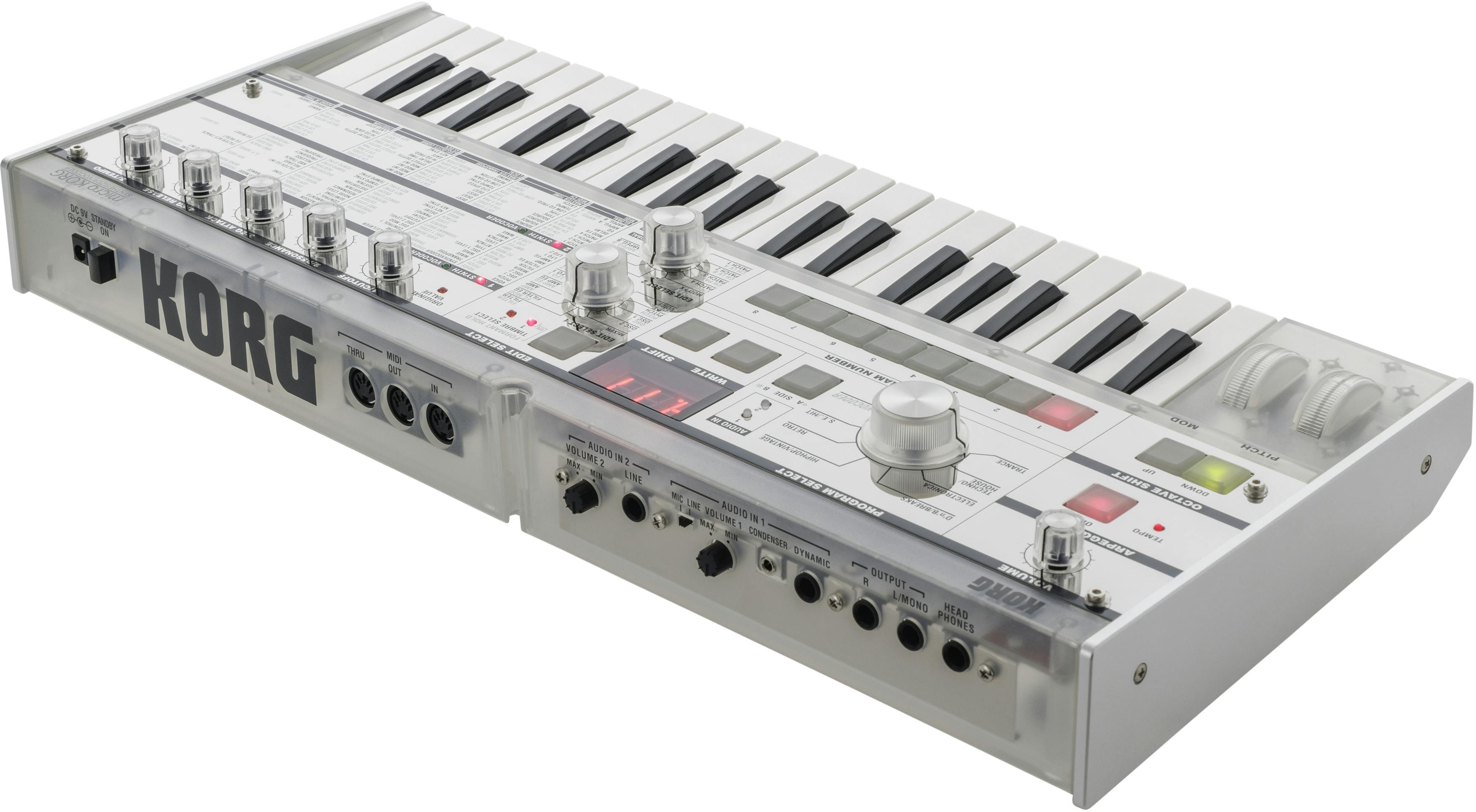 Korg microKORG Synthesizer with Vocoder - MICROKORG-CR-MicroKORG-Crystal-Slant-Rear.jpg