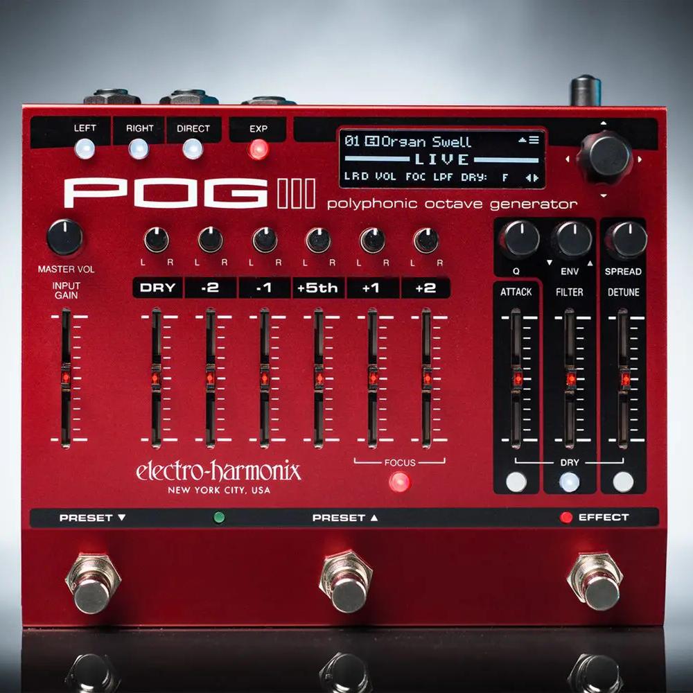 Electro Harmonix POG3 Polyphonic Octave Generator Pedal