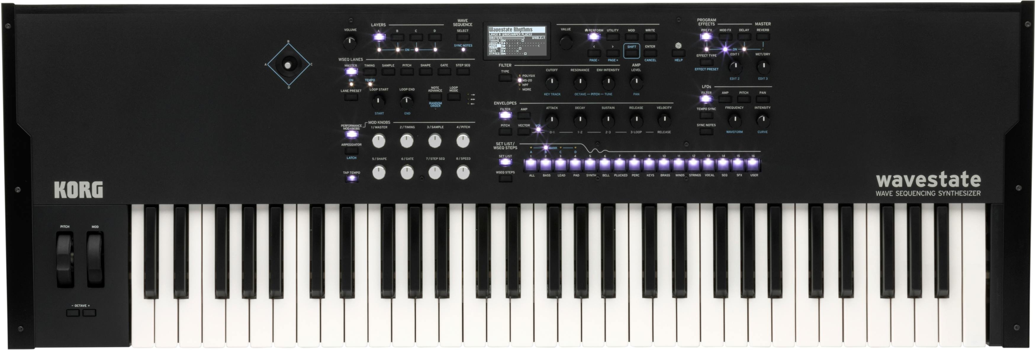 Korg Wavestate SE Digital Synth - WAVESTATE-SE-KORG_-Wavestate_SE_Top.jpg