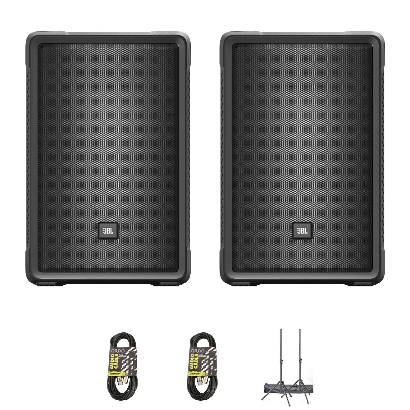 JBL IRX112BT Active 12inch PA Speaker with with Cables and Stands
 - BUN-JBL1899-01__06844.jpg