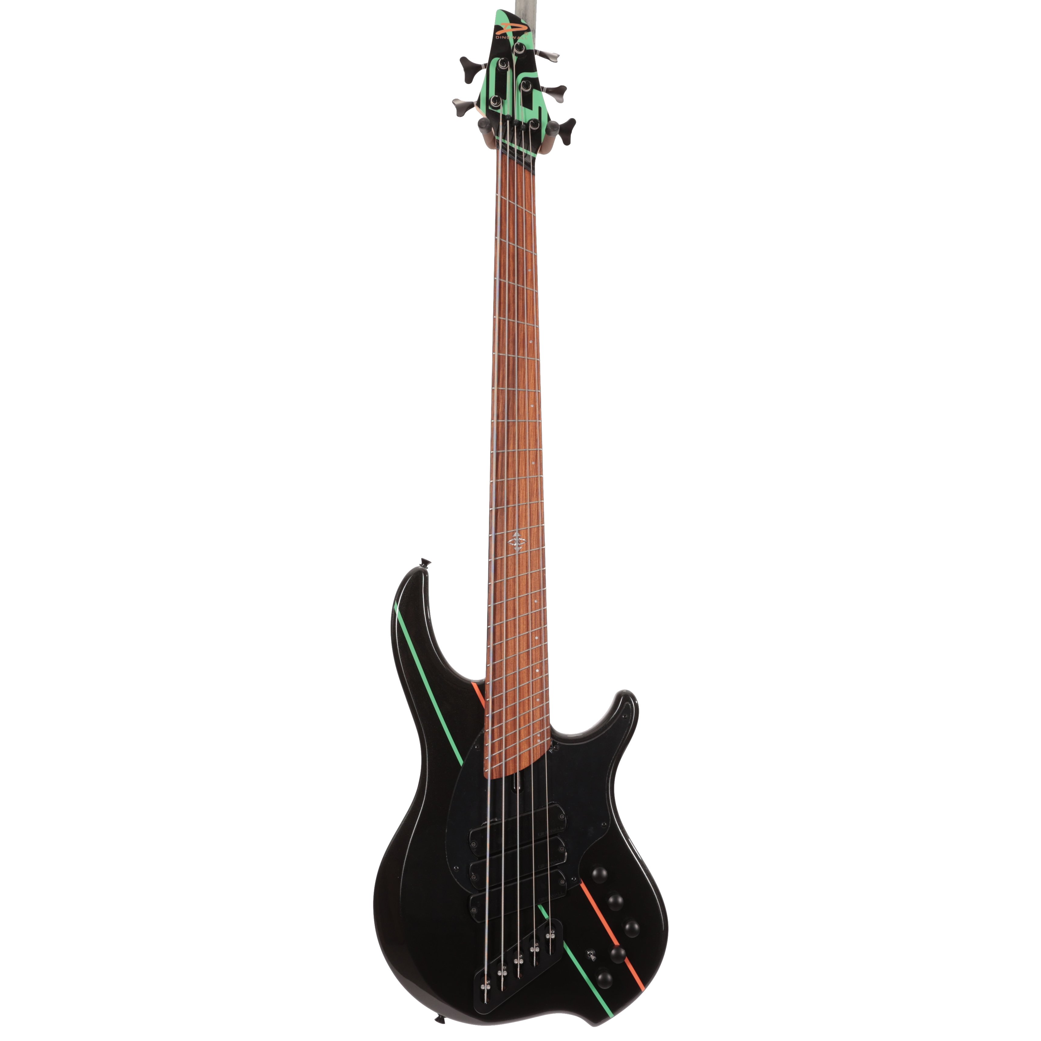 Dingwall John Taylor Signature 5-String Bass Guitar with Rupert Neve Preamp in Metallic Black  - 16682 (3).JPG