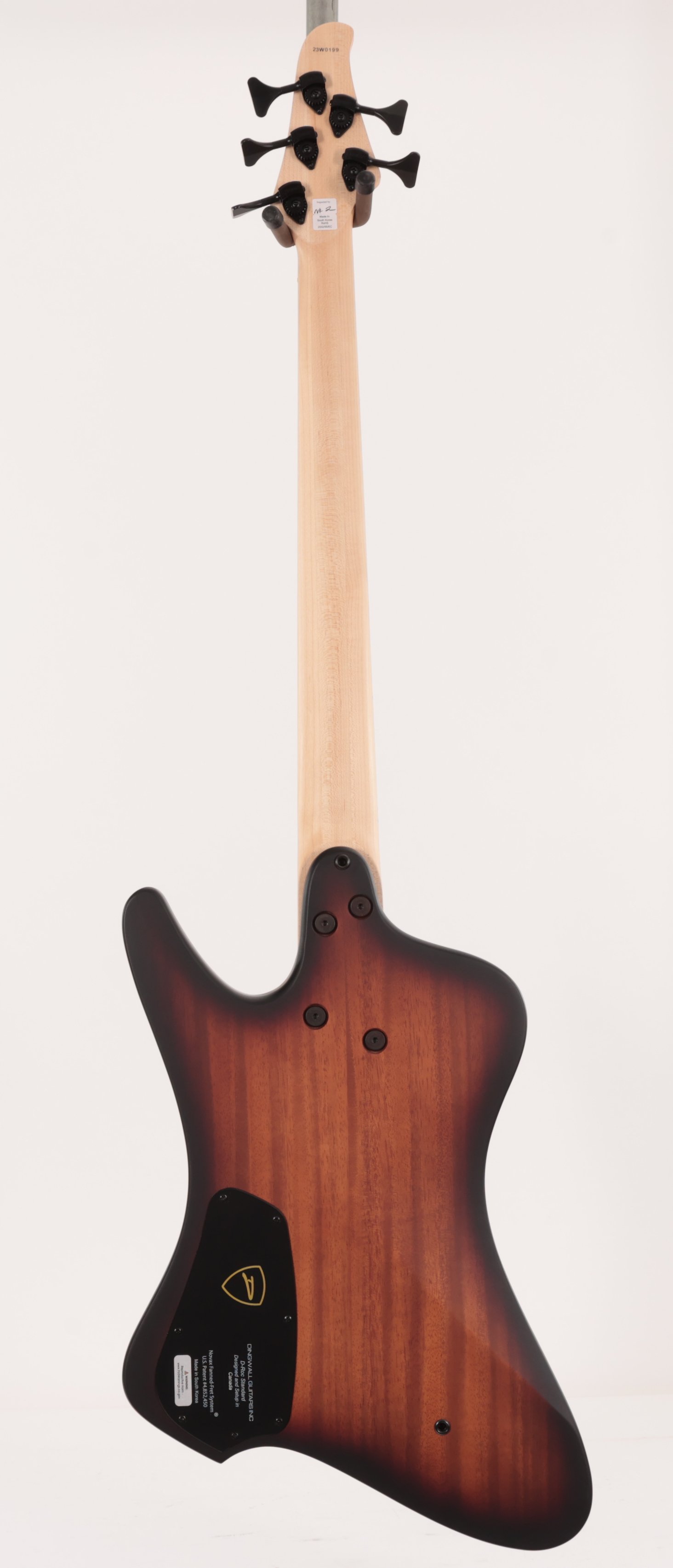Dingwall D-Roc 5 5-String Bass Guitar in Matte Vintageburst - 23W0199 (3).JPG