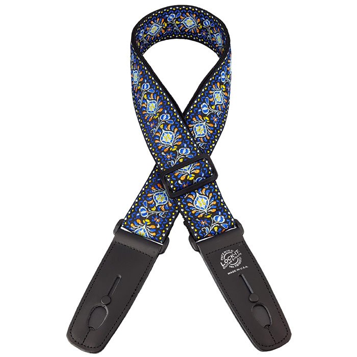 Lock-It Retro Vintage Series Strap in Blue Chill - Lock-It Straps Retro in Blue Chill LIS-062-BC.jpg