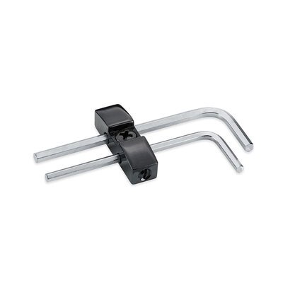 Schaller Black Floyd Rose Guitar Tremolo Headstock Allen Key Holder with Wrench - Schaller Black Floyd Rose Guitar Tremolo Headstock Allen Key Holder with Wrench.jpg