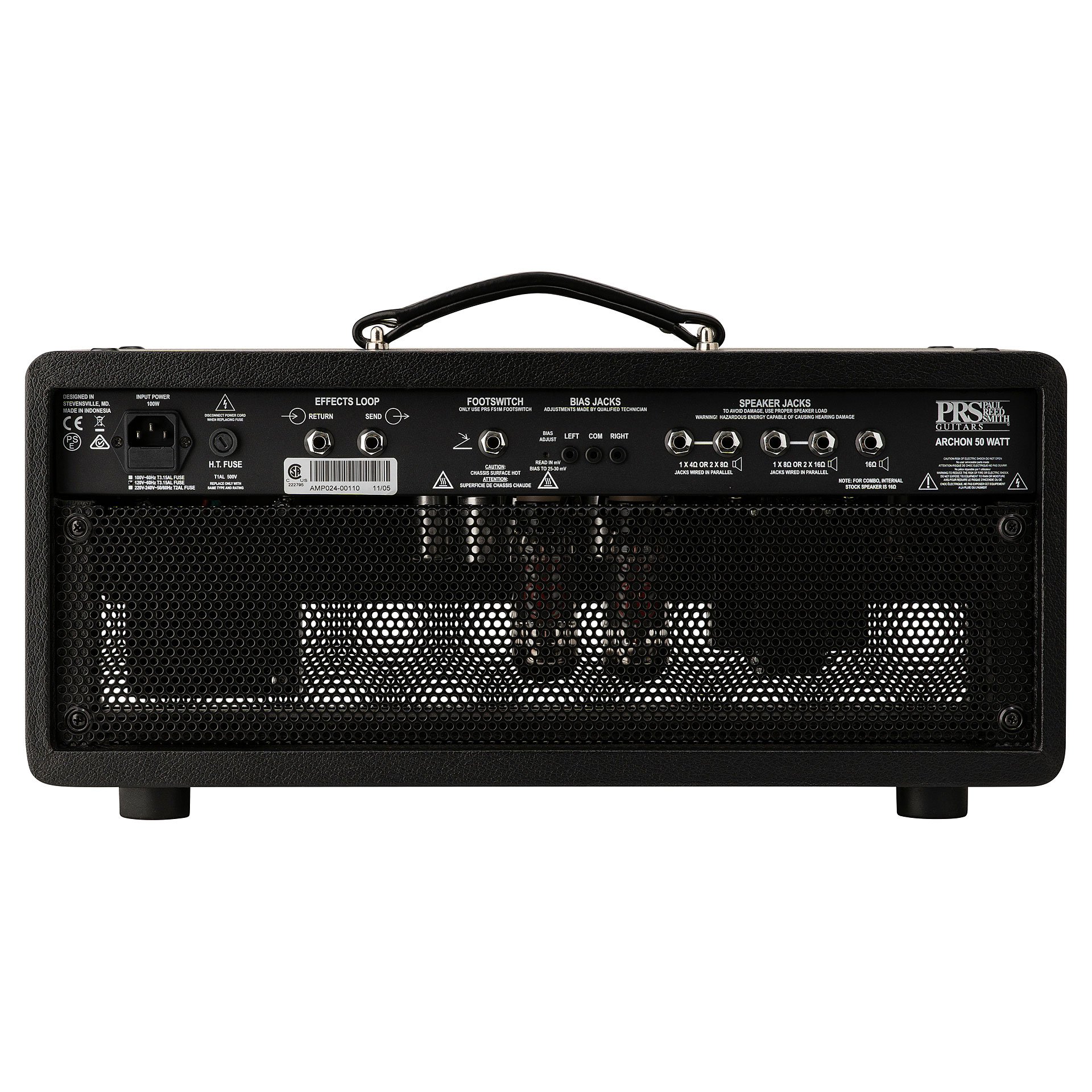 PRS Archon 50W Valve Guitar Amp Head - prs-archon-50-10132132-back.jpg
