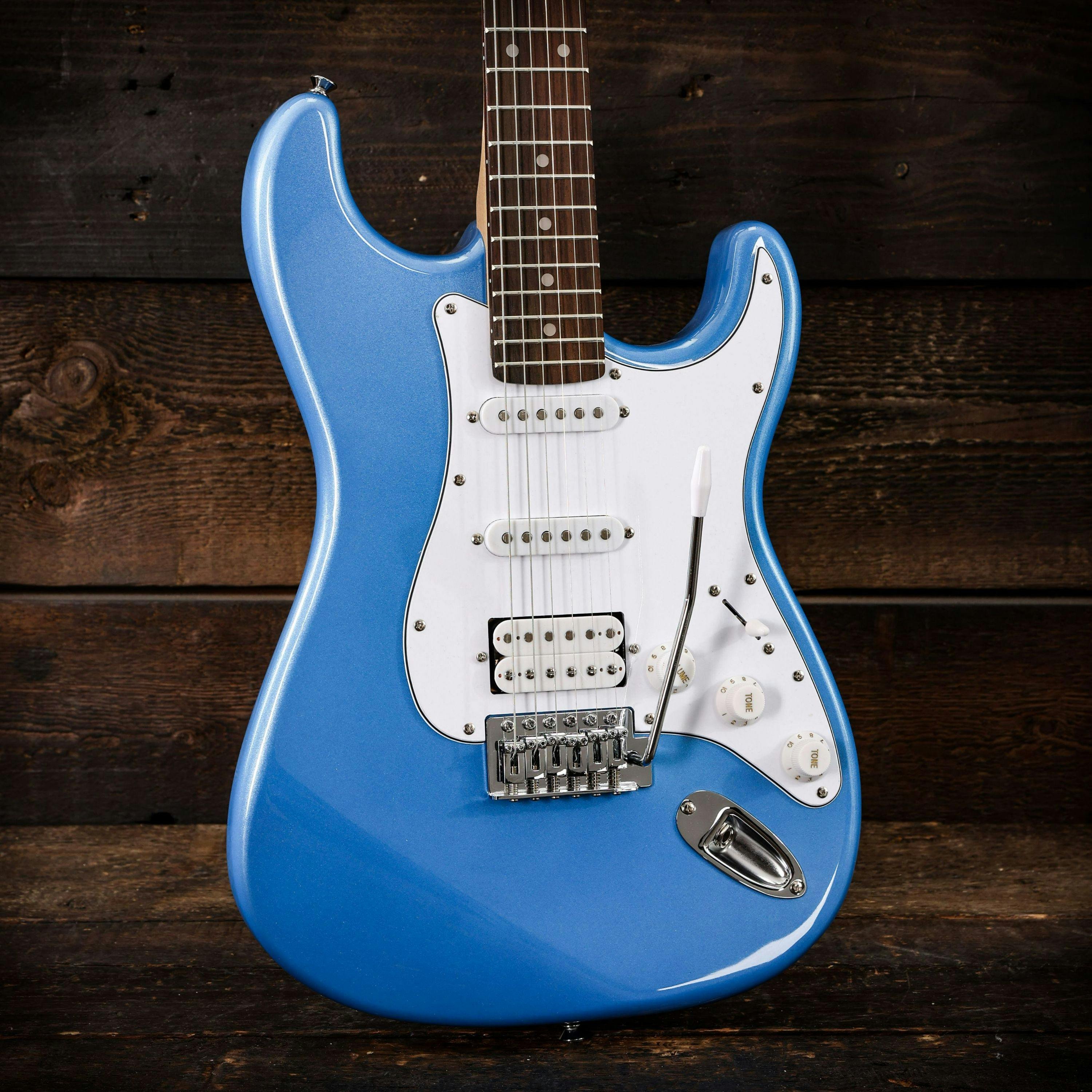 EastCoast ST2 HSS Ocean Blue Metallic Electric Guitar Starter Pack with 35w Amp & Accessories - EC-GS100H-OBM-2.jpg