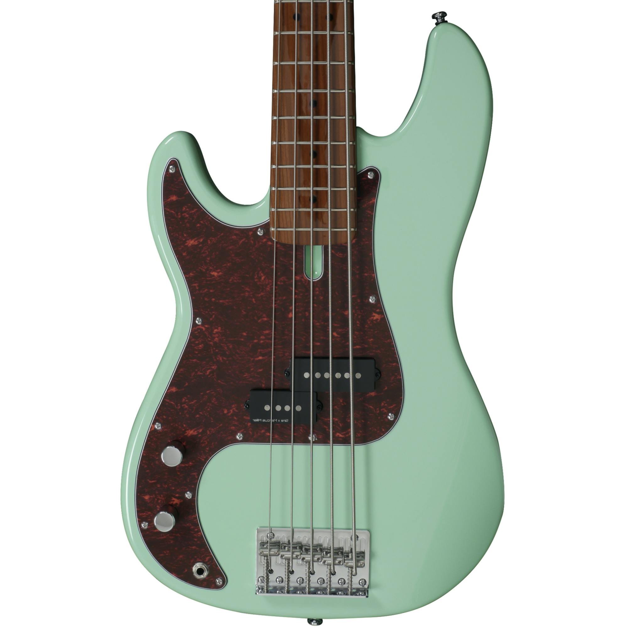 Sire Marcus Miller Left Handed P5 Alder 5-String Bass In Mild Green - 430244-Sire-Marcus-Miller-P5-5-String-Mild-Green-Left-Handed-Body.jpg