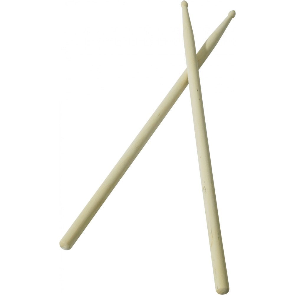 Wood Tipped Maple 5B Drumsticks (Pair) - 12-pair-johnny-brook-wooden-drum-sticks-maple-2b-5a-5b-7a-srh-drumsticks-p9225-48219_image.jpg