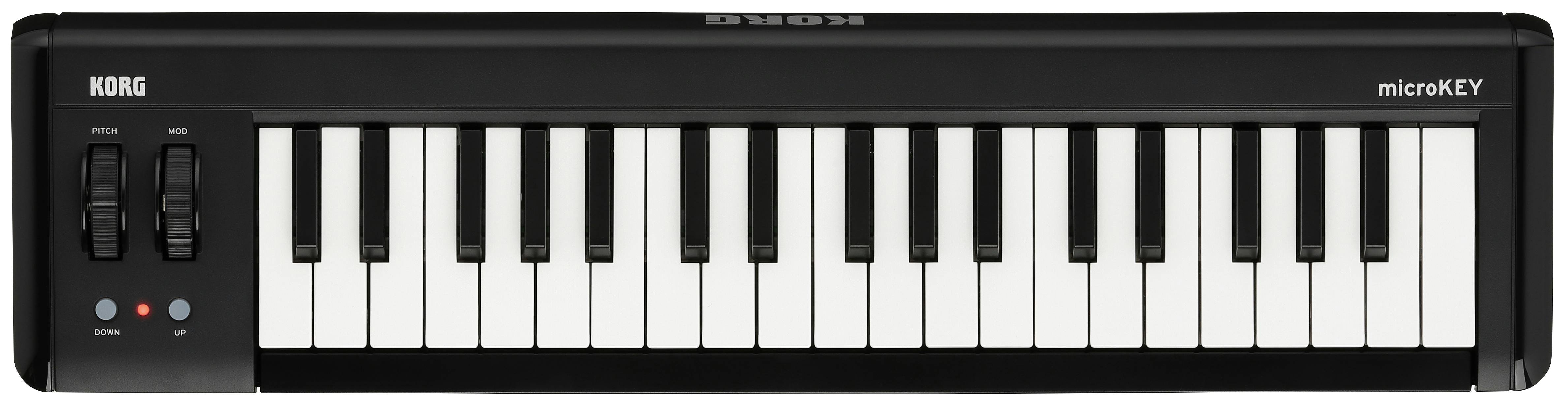 Korg MicroKey 2 37 Mini Key MIDI Keyboard - 93658-microKEY2-37_top_rgb.jpg
