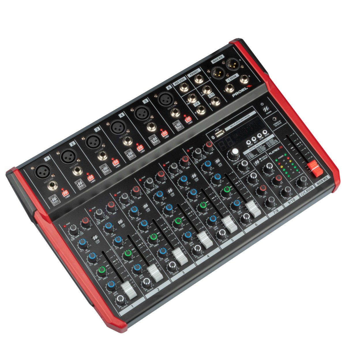 Proel PLAYMIX10 USB Mixing Desk with FX - PLAYMIX10 - Main image.jpg