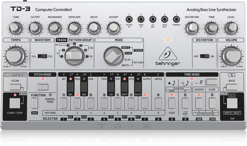 Behringer TD-3 Analogue Bass Line Synthesizer - 361879-TD-3-SR_P0DTD_Top_L.jpg